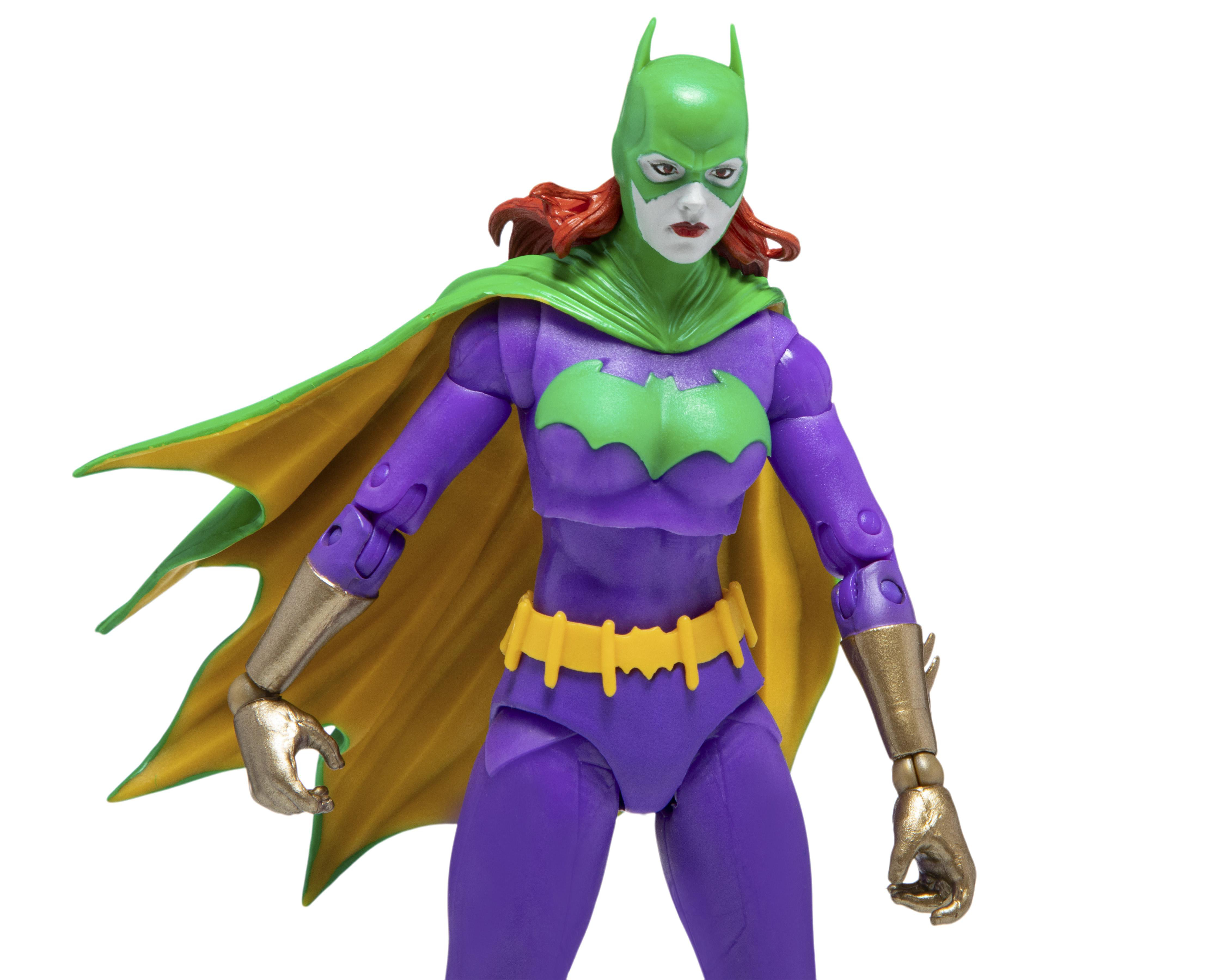 Foto 3 | Figura de Acción McFarlane Batgirl Jokerizada Gold Label