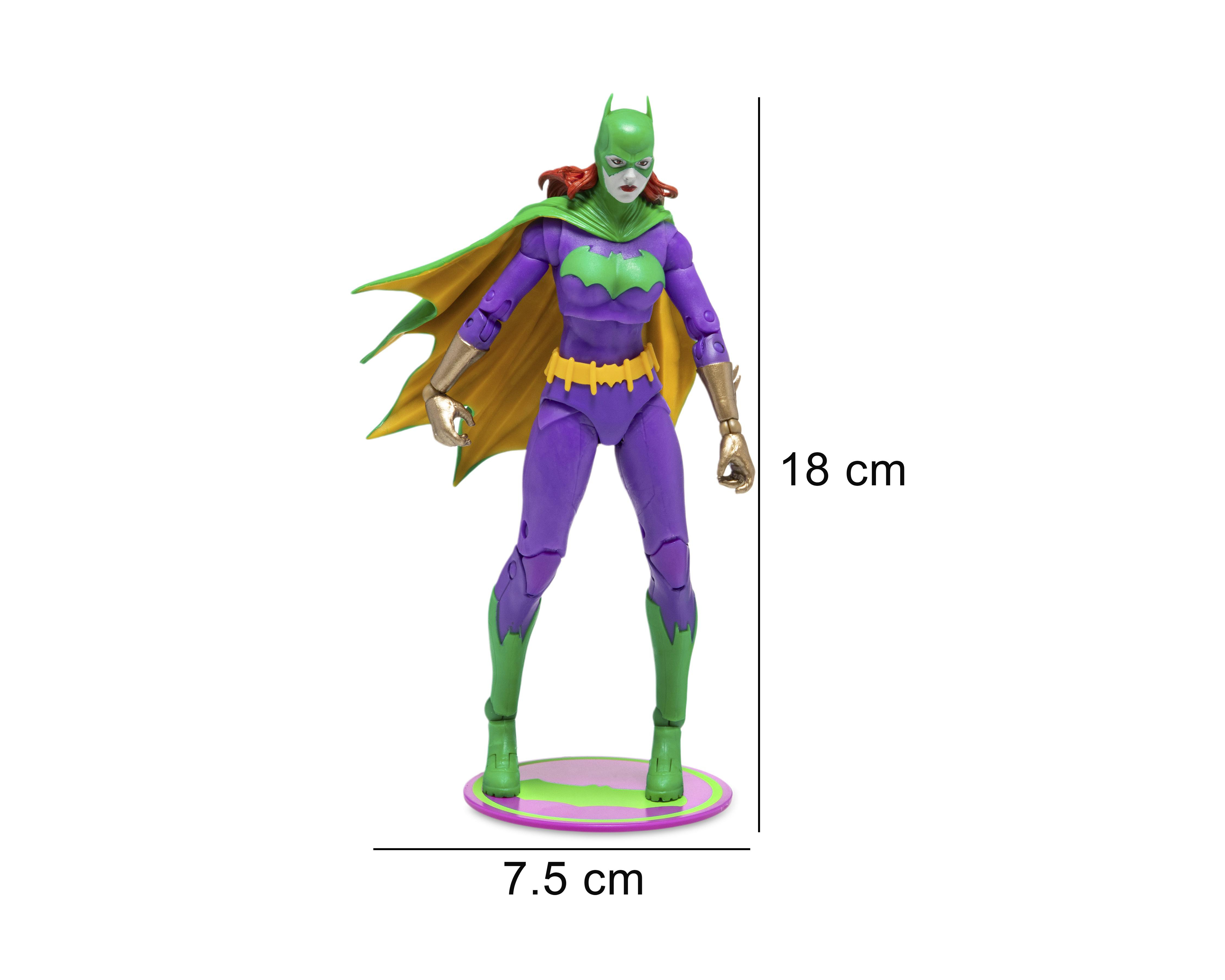 Foto 7 | Figura de Acción McFarlane Batgirl Jokerizada Gold Label