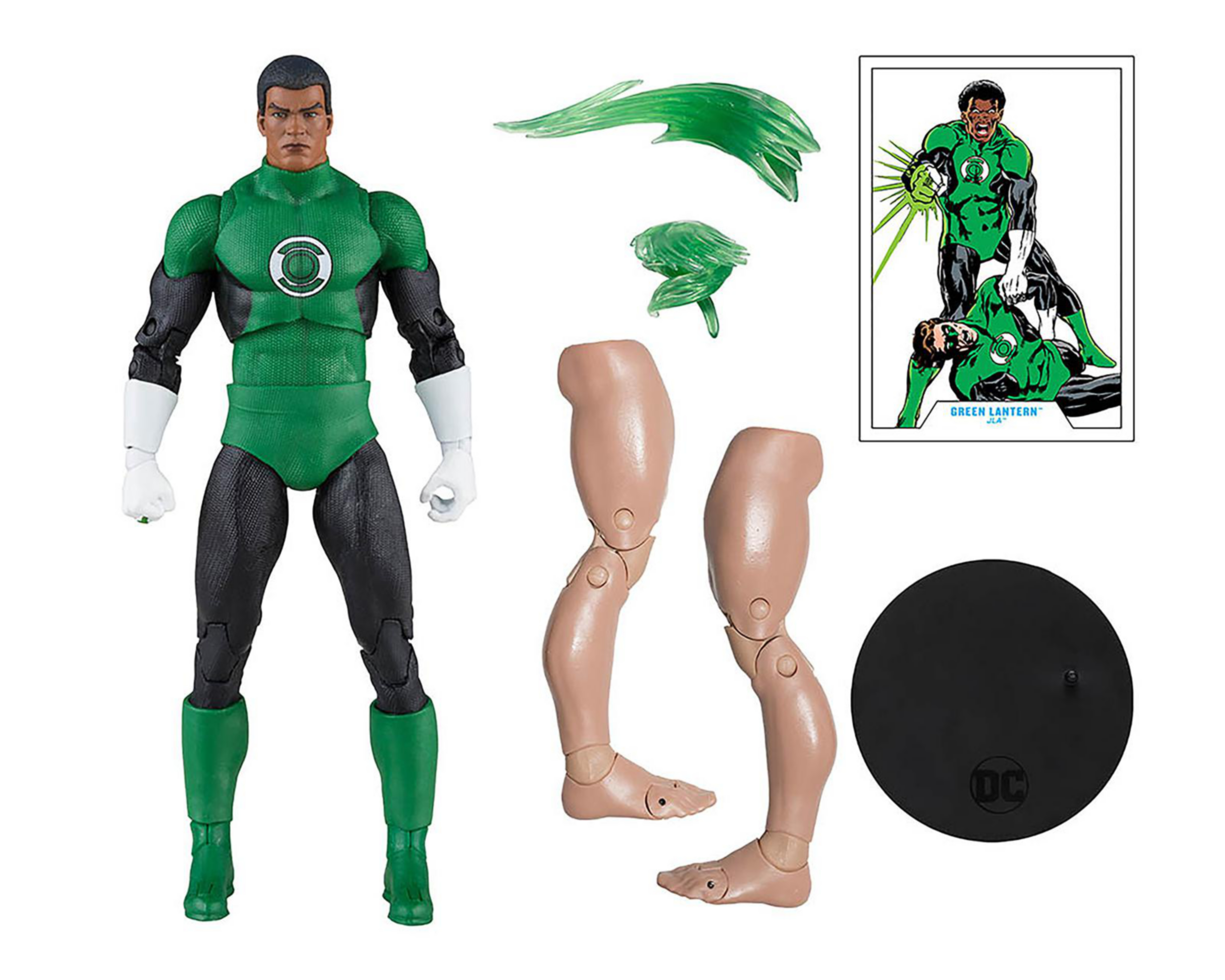Foto 3 pulgar | Figura de Acción McFarlane Linterna Verde con Accesorios