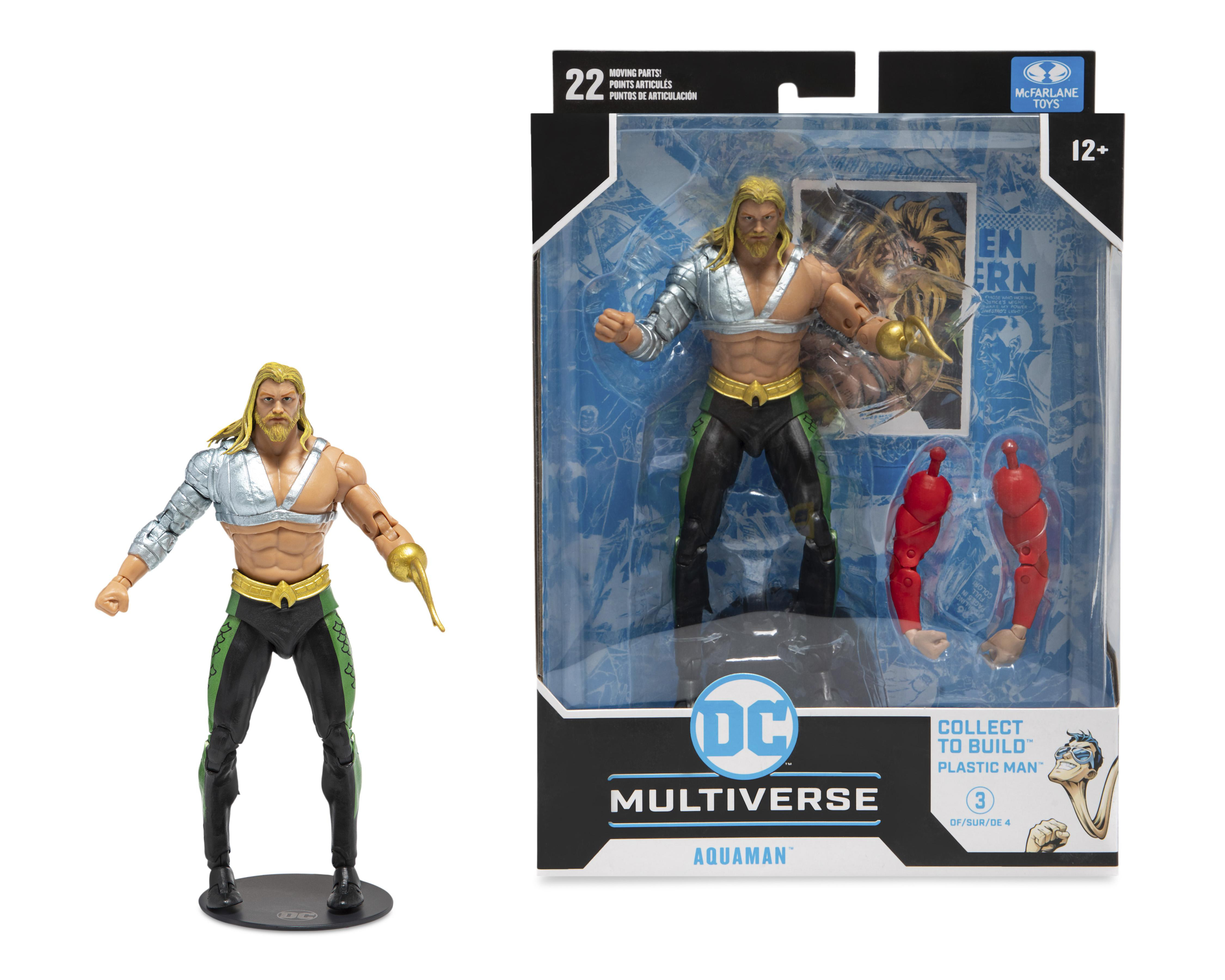 Foto 4 pulgar | Figura de Acción McFarlane Aquaman