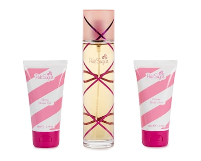 Foto 2 | Estuche para Mujer Aquolina Pink Sugar Candy Magic 3 Piezas