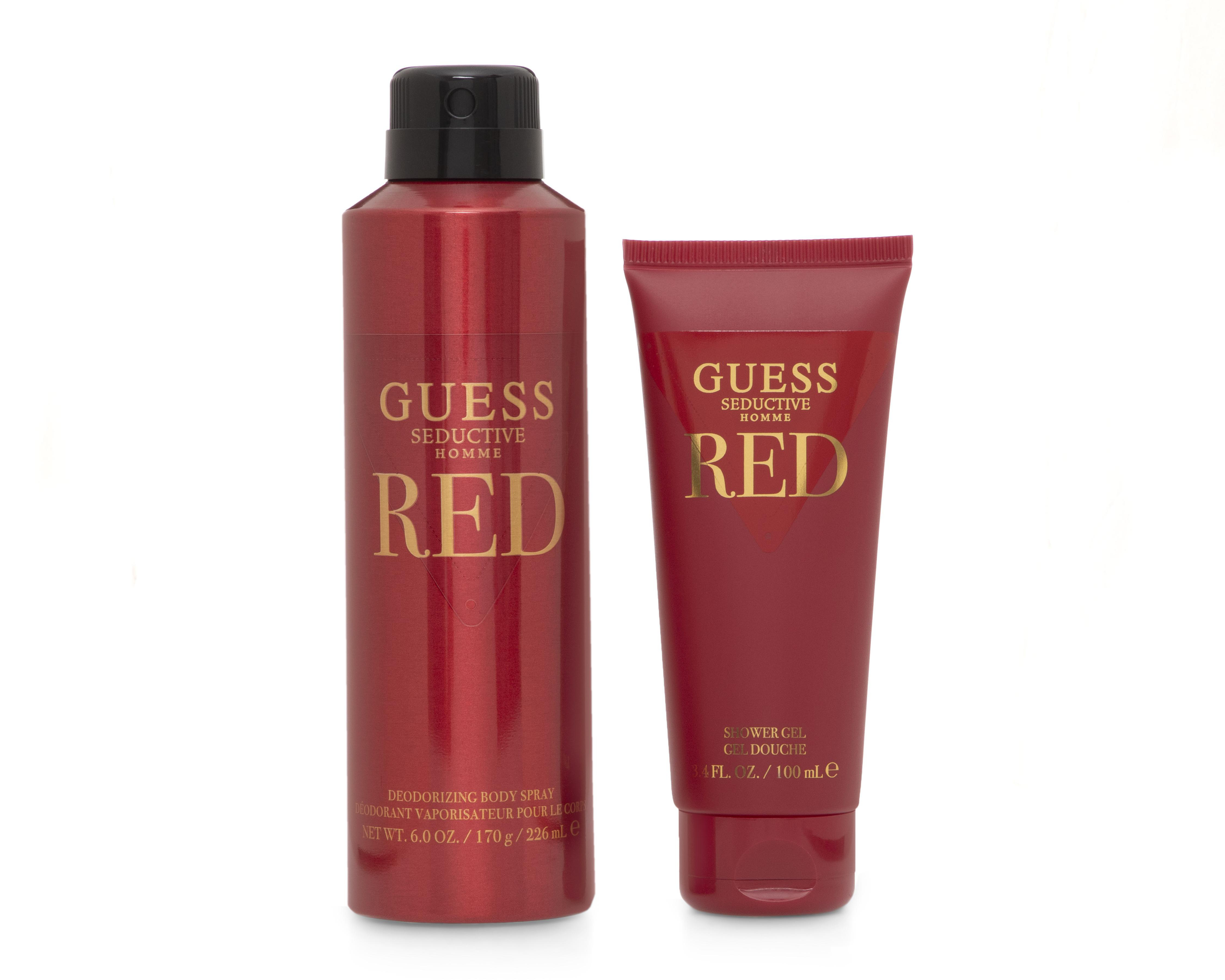 Foto 4 pulgar | Estuche para Hombre Guess Seductive Homme Red 4 Piezas