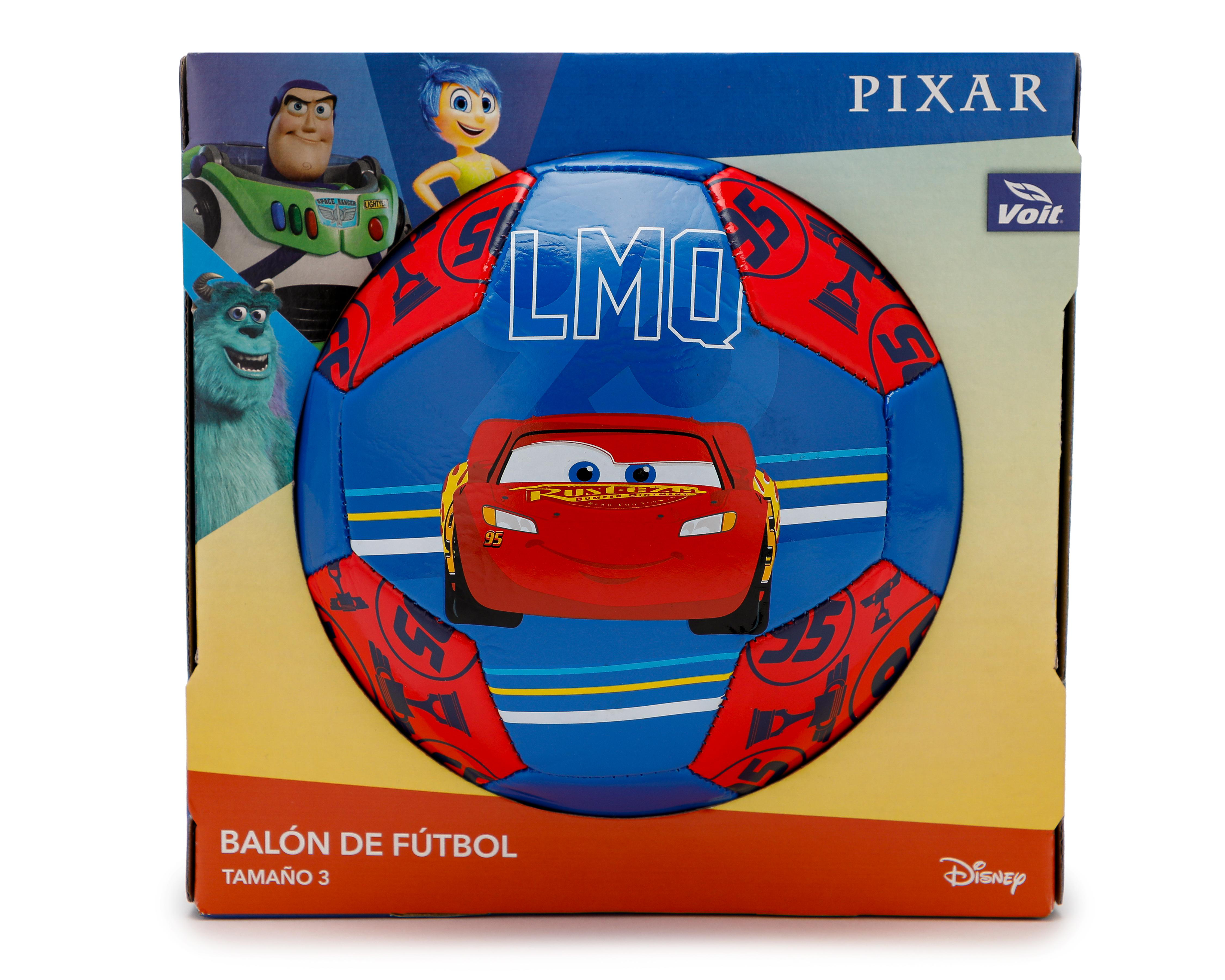 Foto 4 pulgar | Balón para Futbol Voit Disney Pixar Cars Tamaño 3
