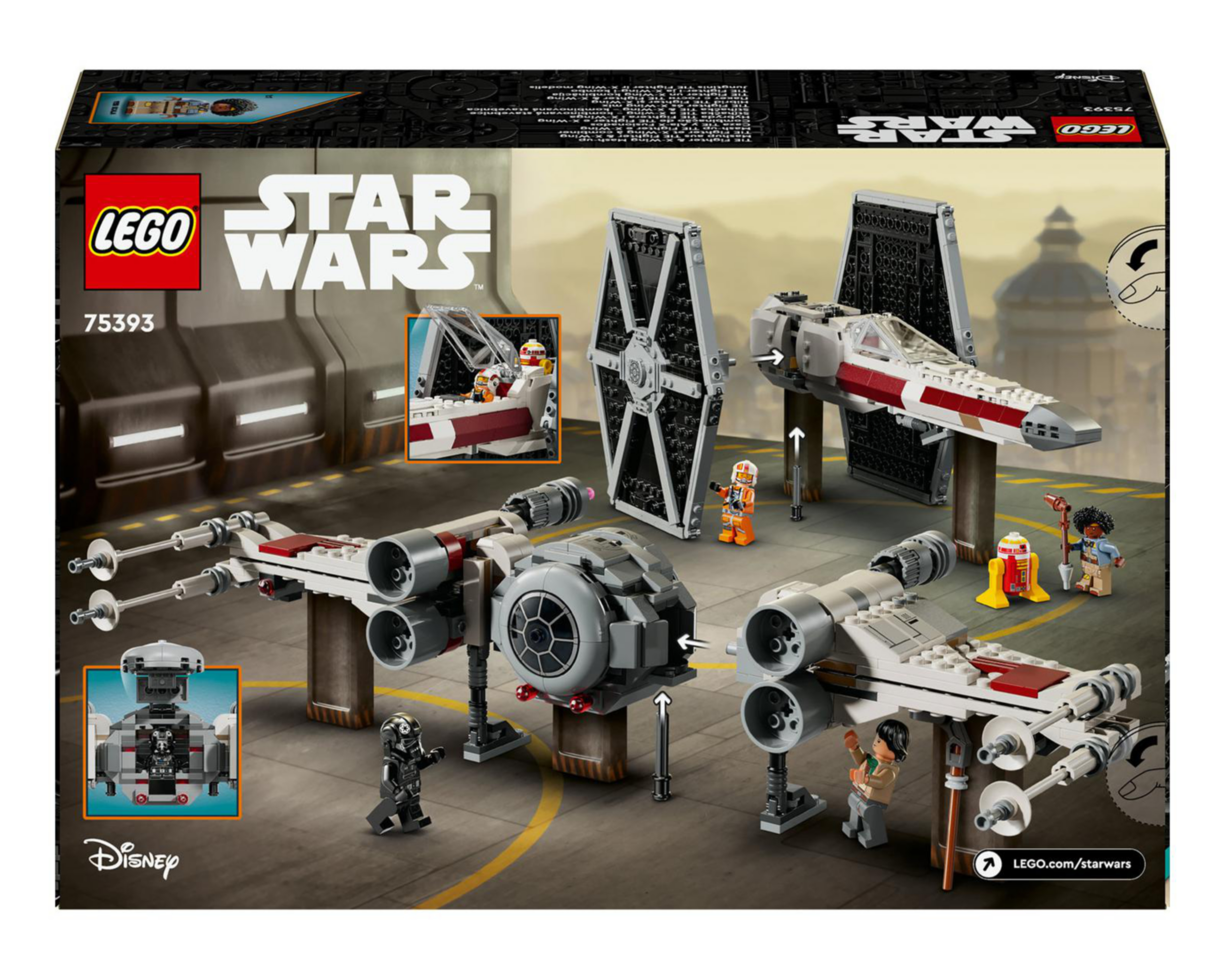 Foto 9 | LEGO Star Wars: Rebuild the Galaxy The Fighter & X-Wing Mash-up 1063 Piezas