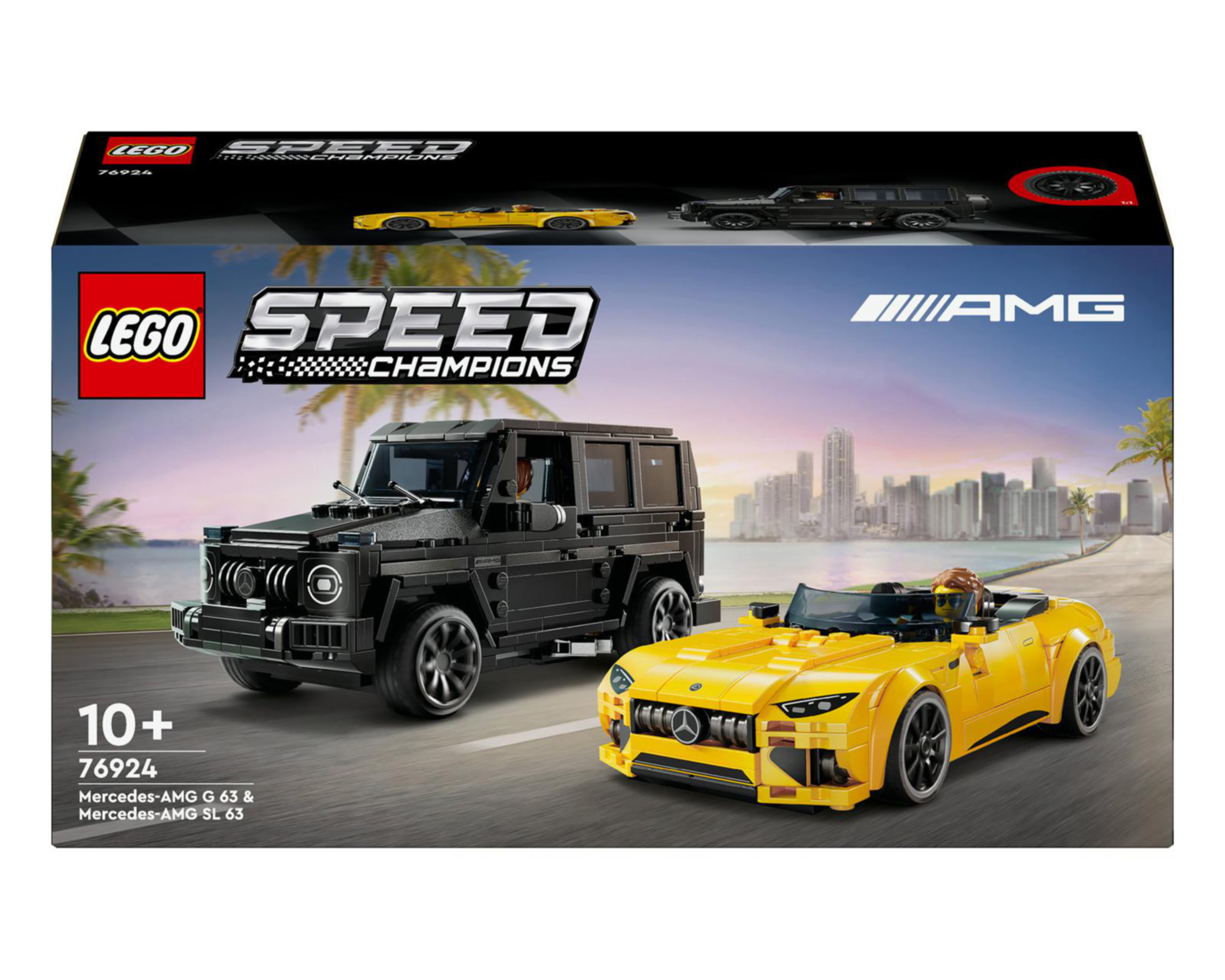 Foto 3 pulgar | LEGO Speed Champions: Mercedes AMG G 63 y Mercedes AMG SL 63