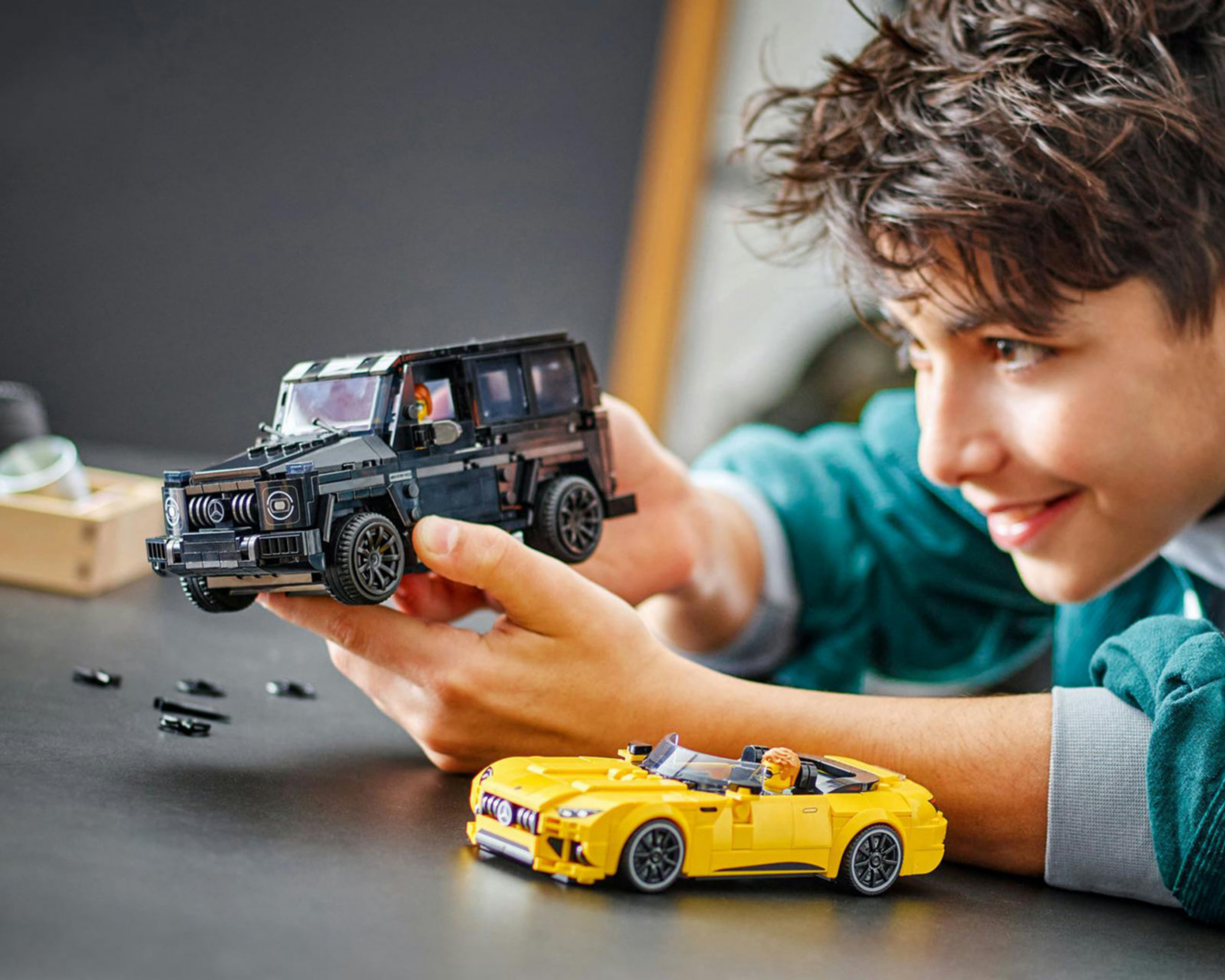 Foto 6 pulgar | LEGO Speed Champions: Mercedes AMG G 63 y Mercedes AMG SL 63