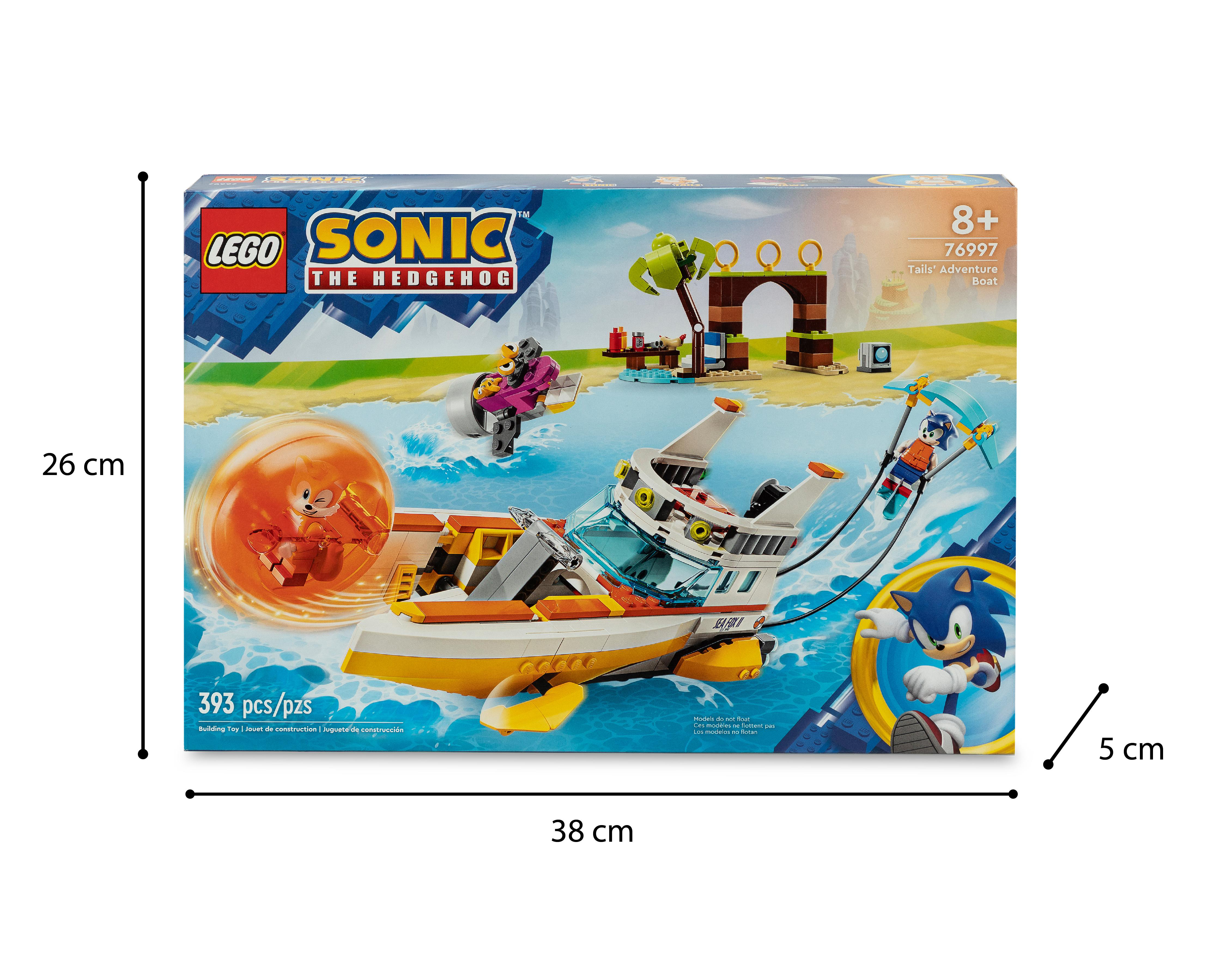 Foto 4 pulgar | LEGO Sonic The Hedgehog: Barco de Aventuras de Tails