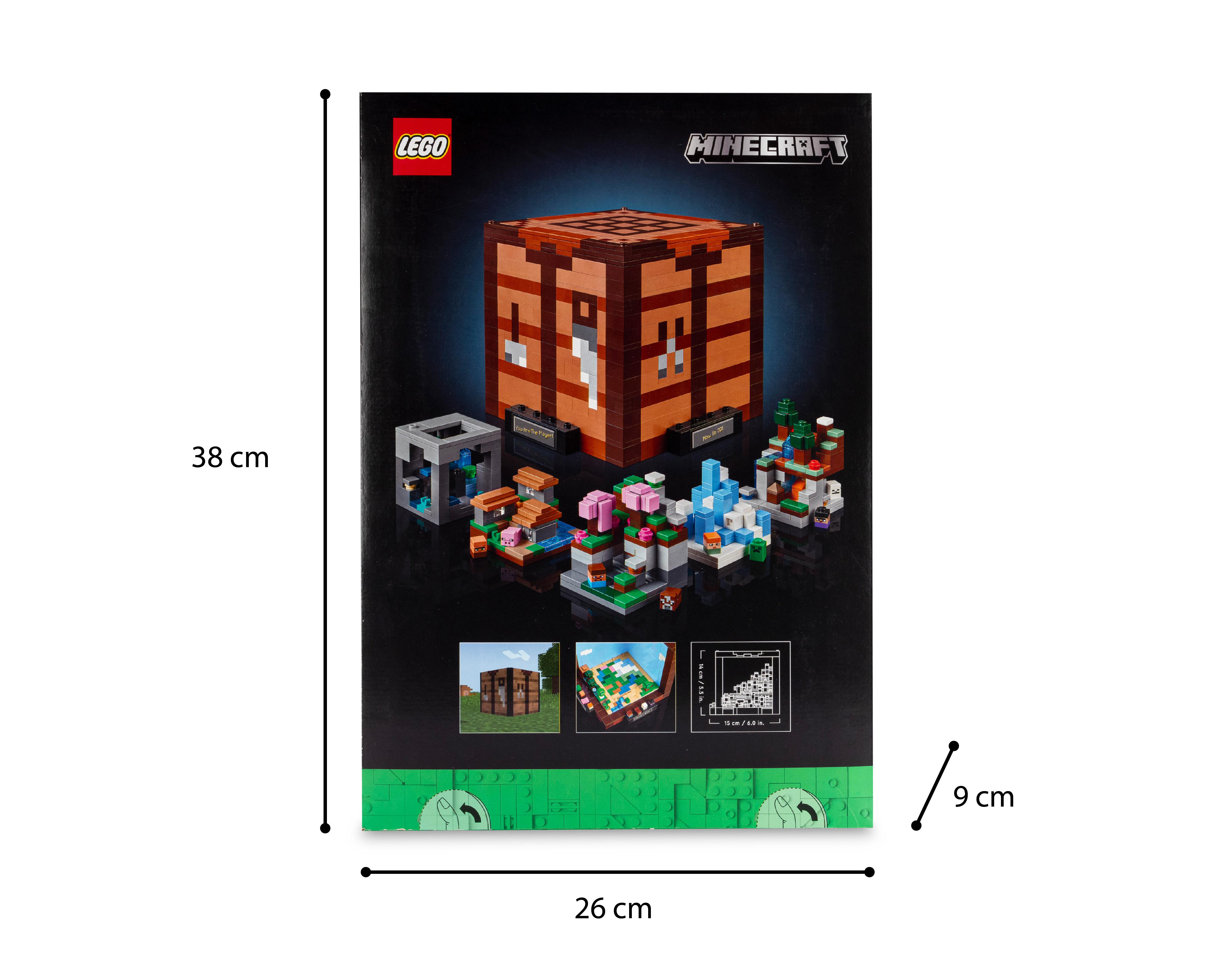 Foto 4 pulgar | LEGO Minecraft The Crafting Table