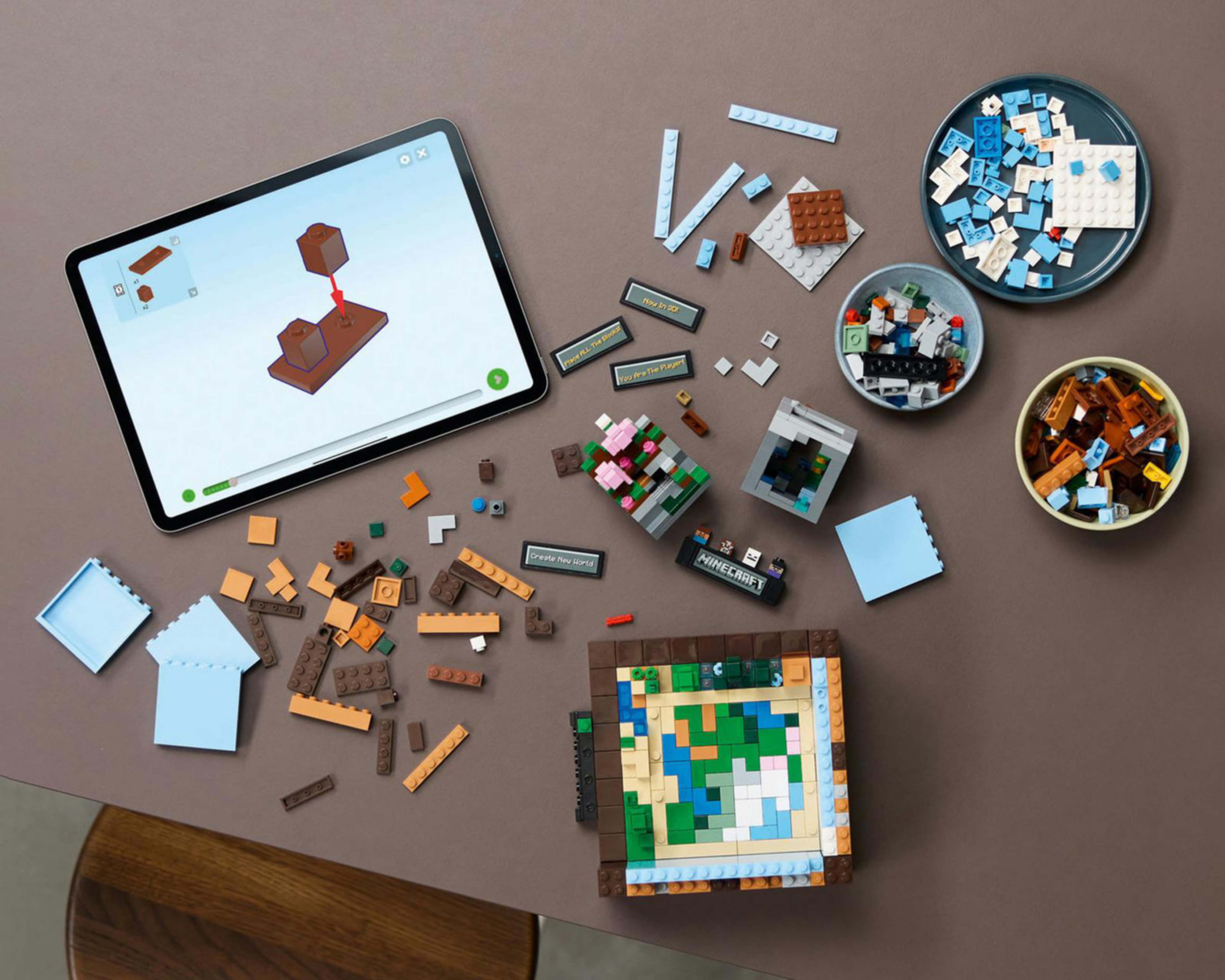 Foto 4 | LEGO Minecraft The Crafting Table