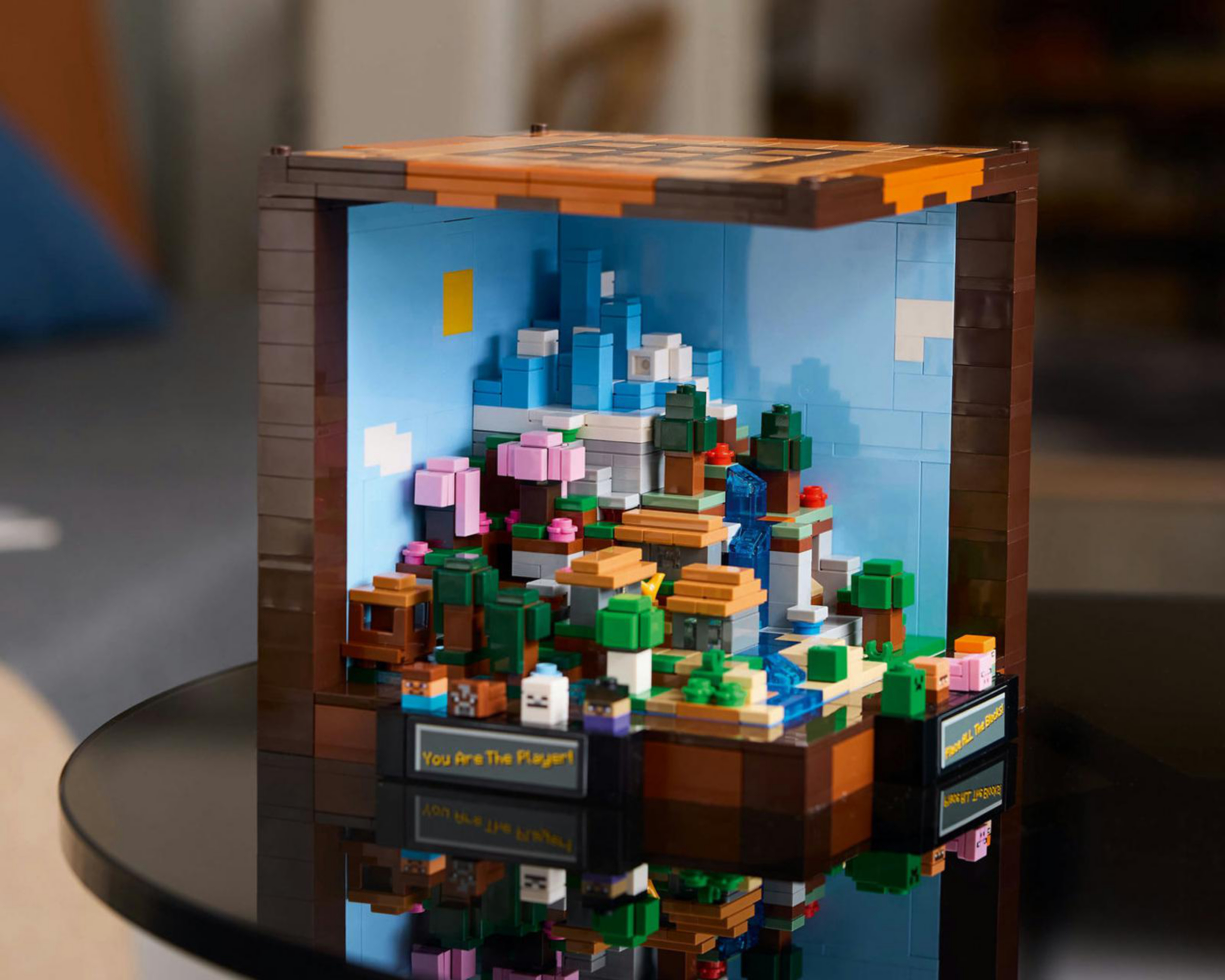 Foto 7 pulgar | LEGO Minecraft The Crafting Table