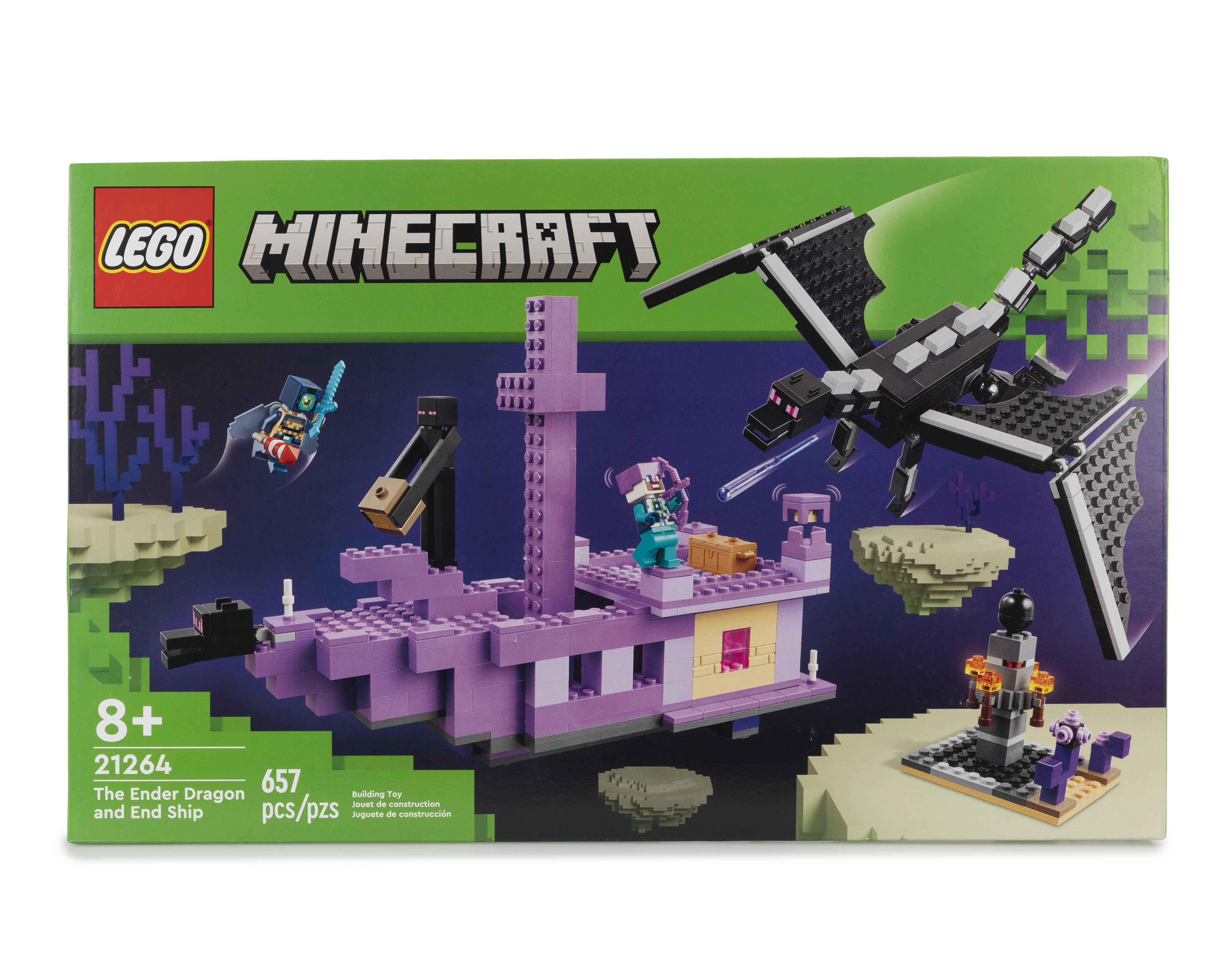 LEGO Minecraft: El Dragón Ender y el Barco del End