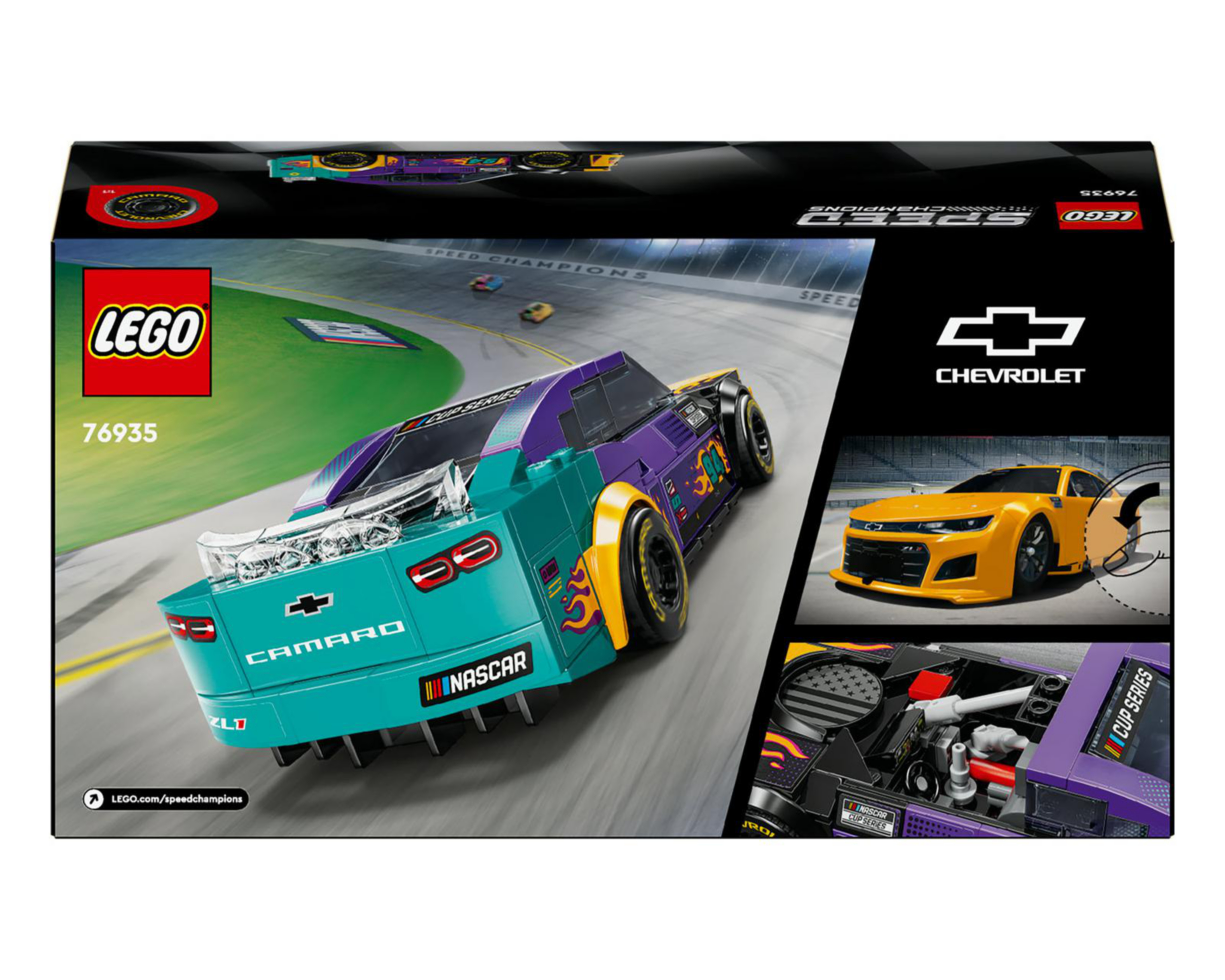 Foto 10 pulgar | LEGO Speed Champion: Nascar Next Gen Chevrolet Camaro ZL1