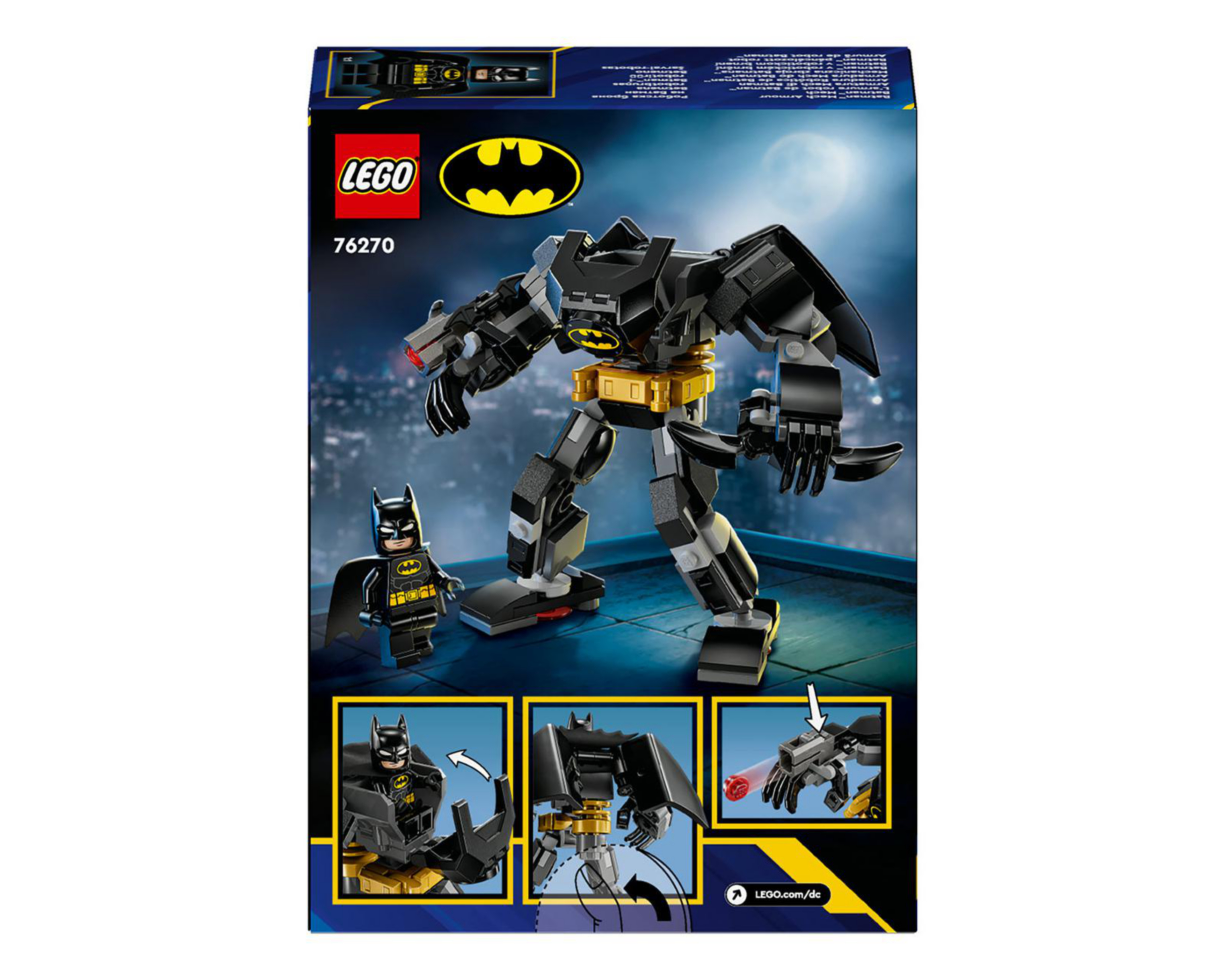 Foto 10 pulgar | LEGO Batman: Armadura Robótica de Batman