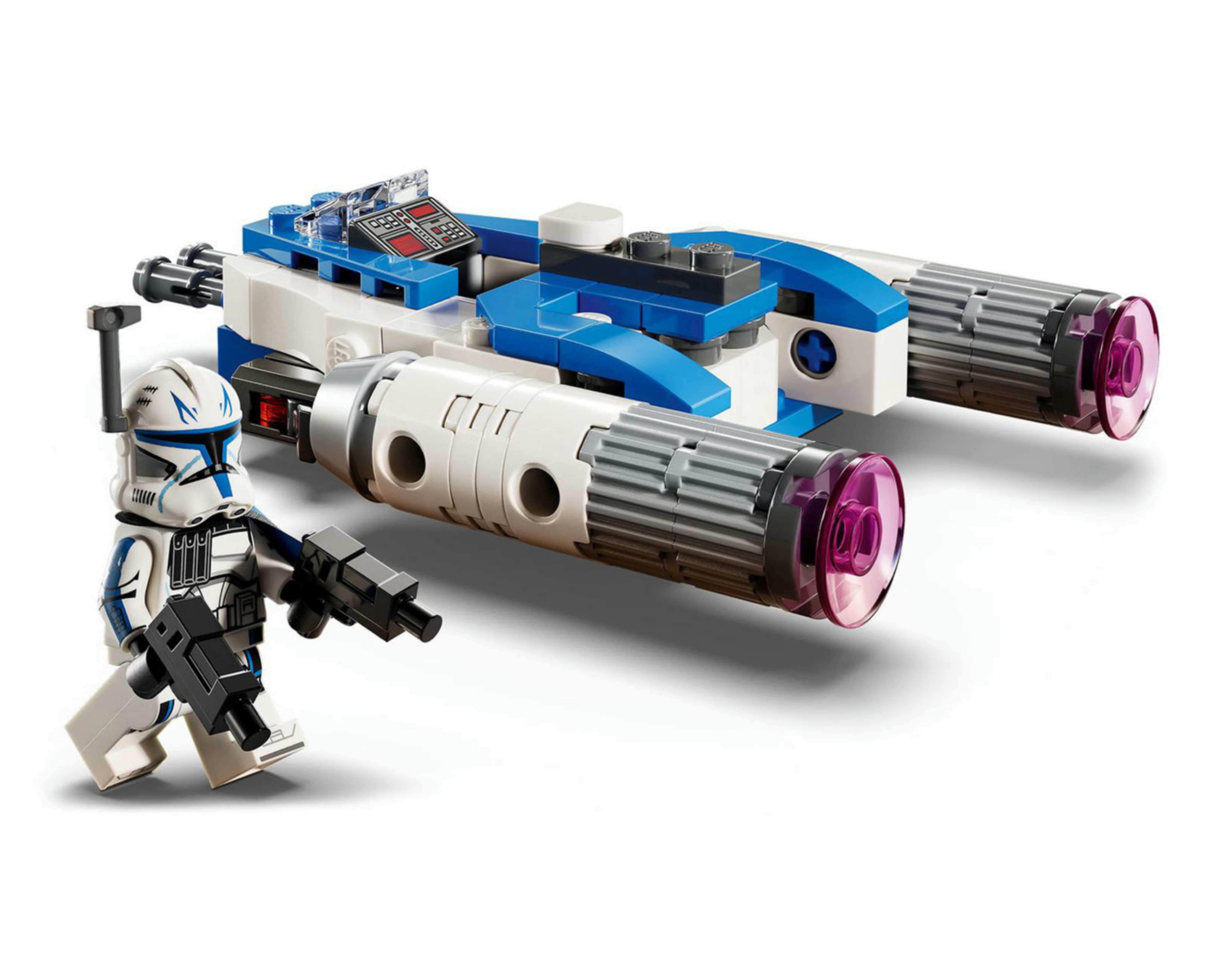 Foto 8 pulgar | LEGO Star Wars: Microfighter Ala-Y del Capitán Rex