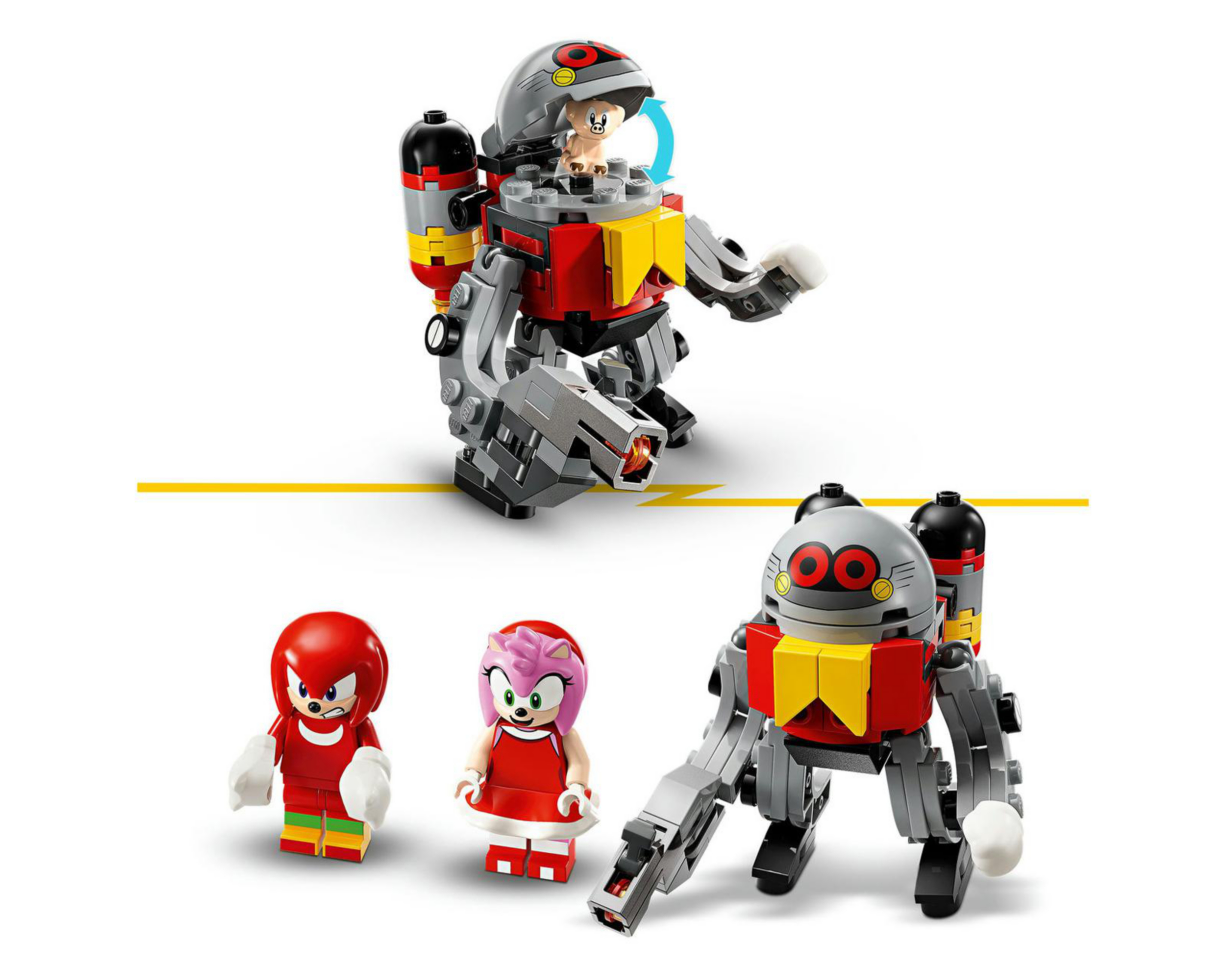 Foto 9 pulgar | LEGO Sonic The Hedgehog: Knuckles y el Santuario de la Master Emerald