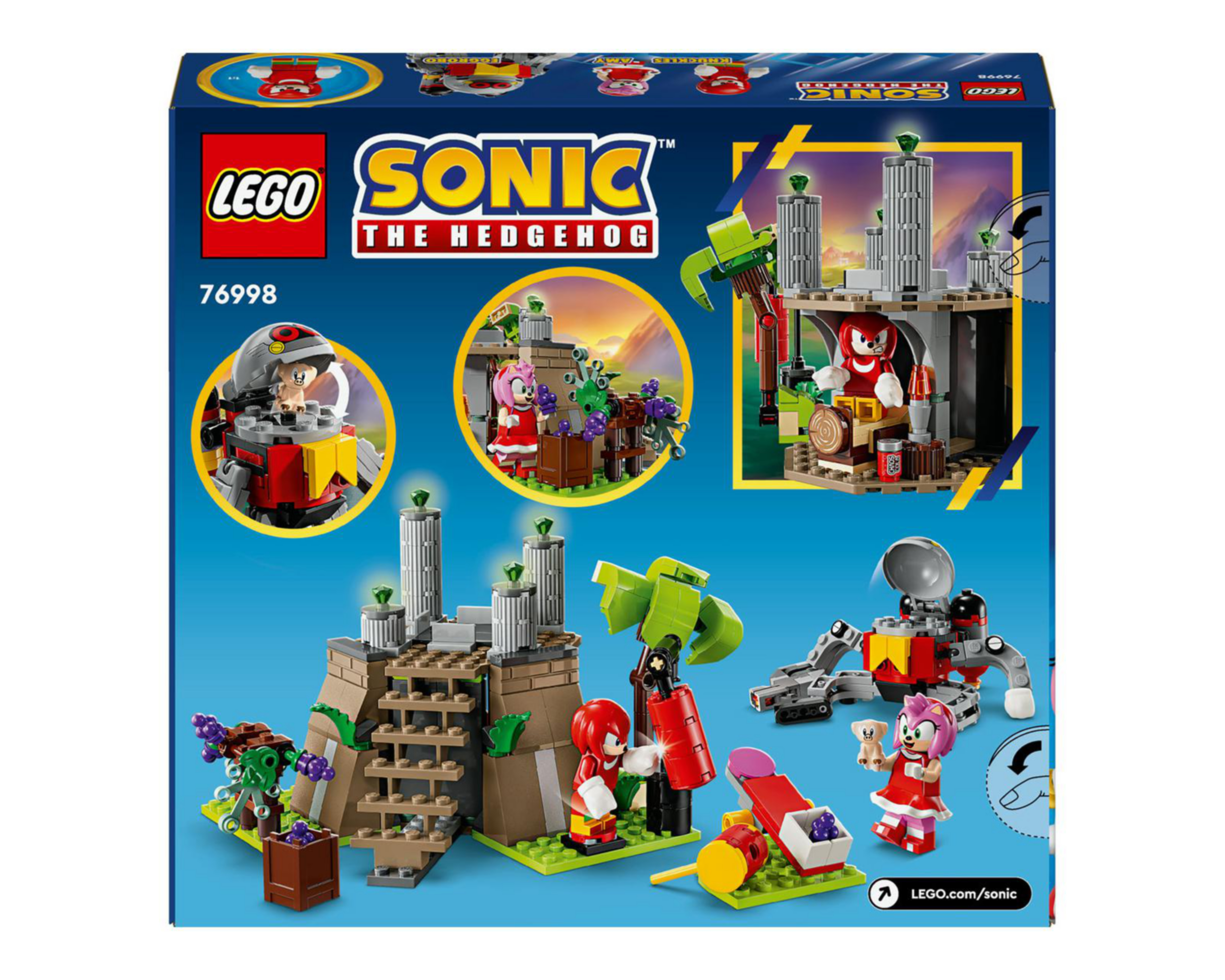 Foto 10 pulgar | LEGO Sonic The Hedgehog: Knuckles y el Santuario de la Master Emerald