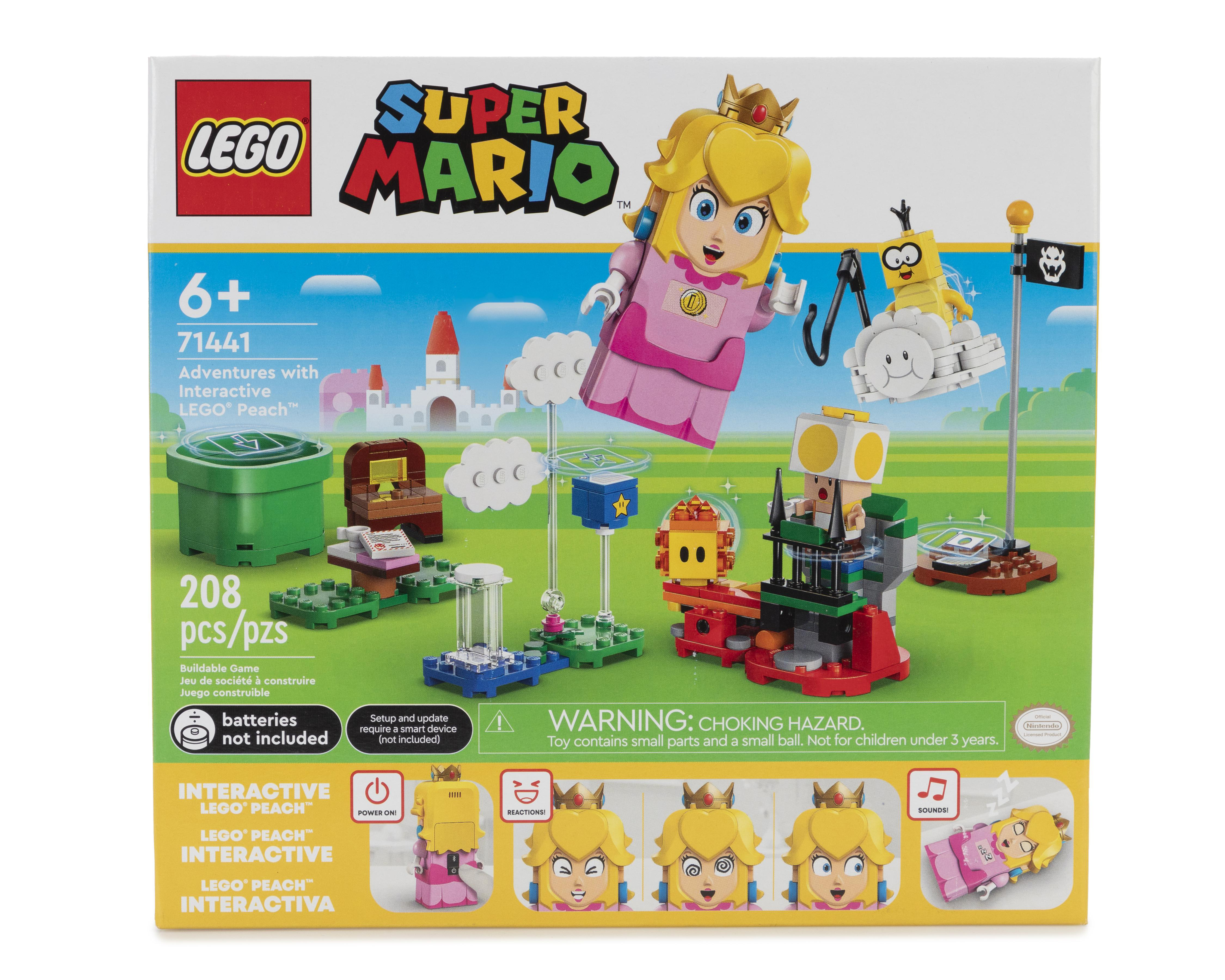 Foto 2 pulgar | Lego Super Mario: Aventuras Interactivas con Lego Peach