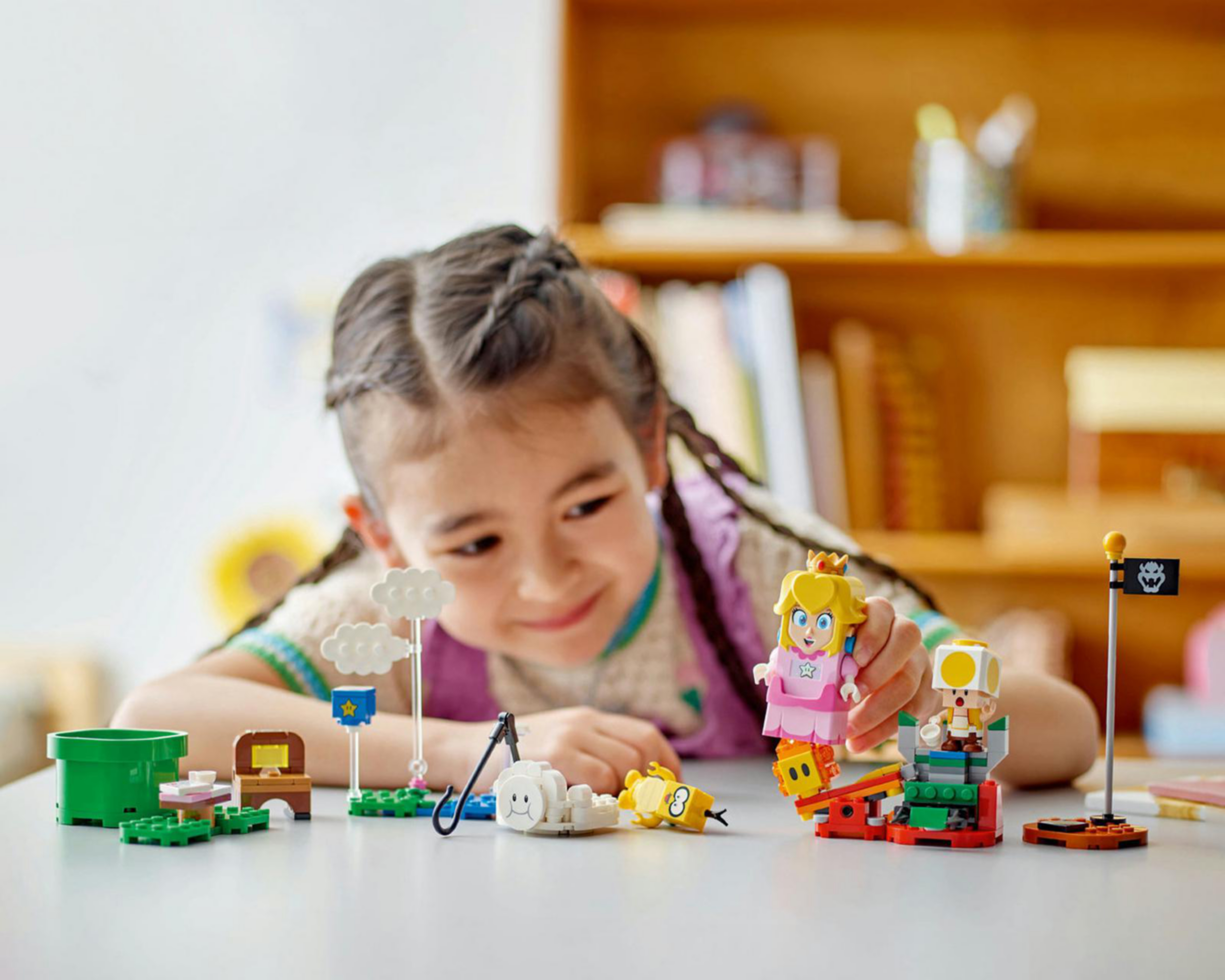 Foto 6 pulgar | Lego Super Mario: Aventuras Interactivas con Lego Peach