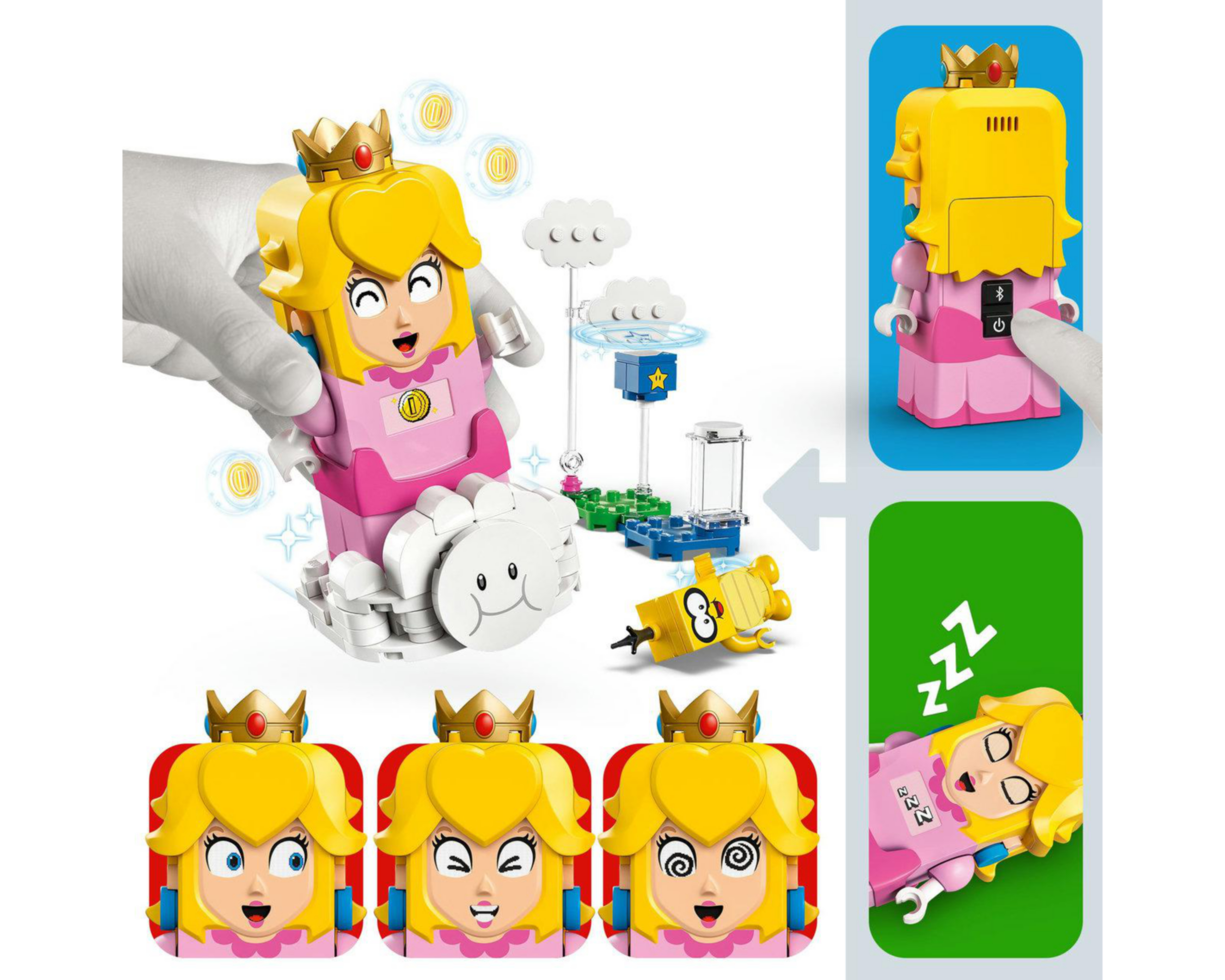 Foto 8 pulgar | Lego Super Mario: Aventuras Interactivas con Lego Peach