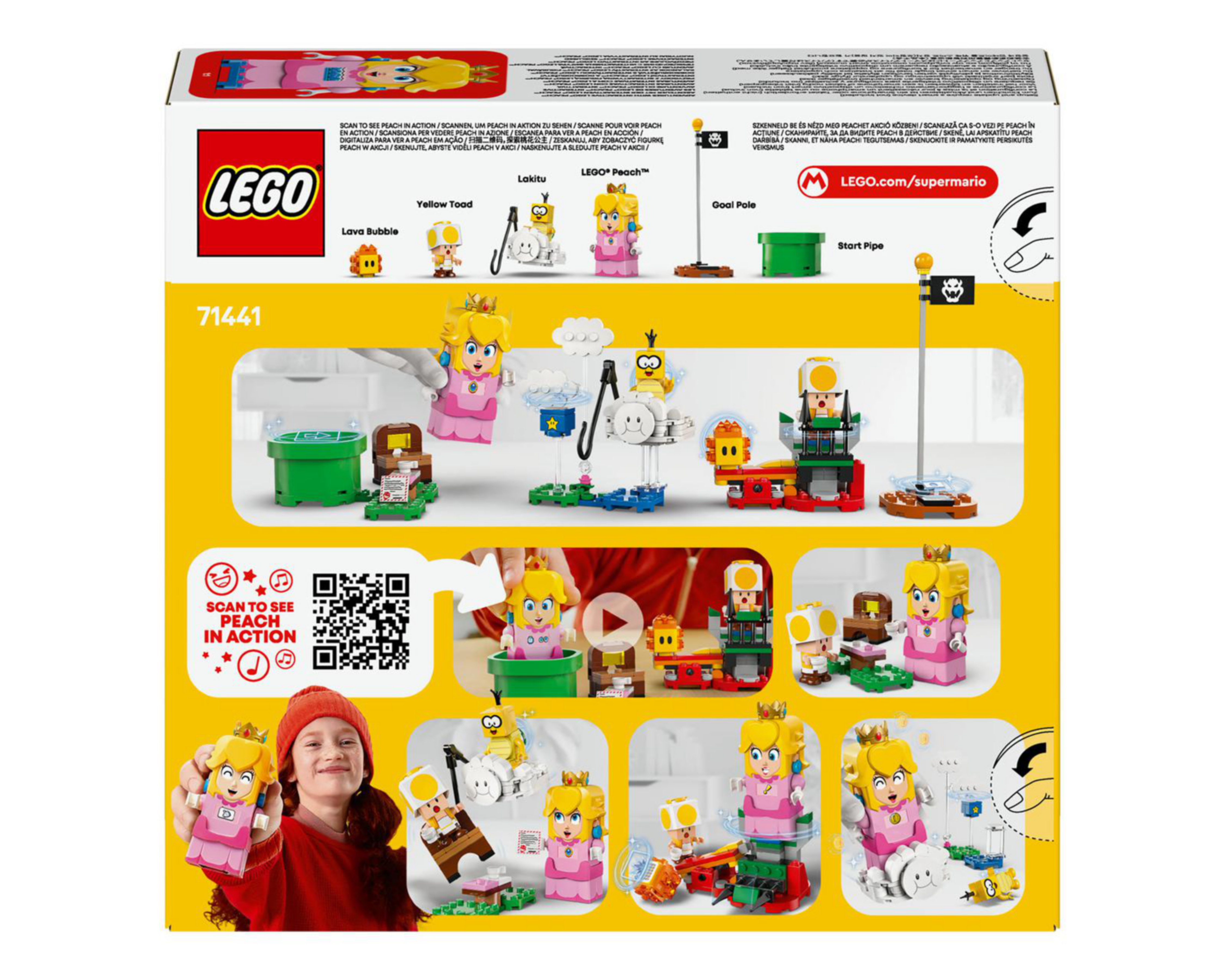 Foto 10 pulgar | Lego Super Mario: Aventuras Interactivas con Lego Peach