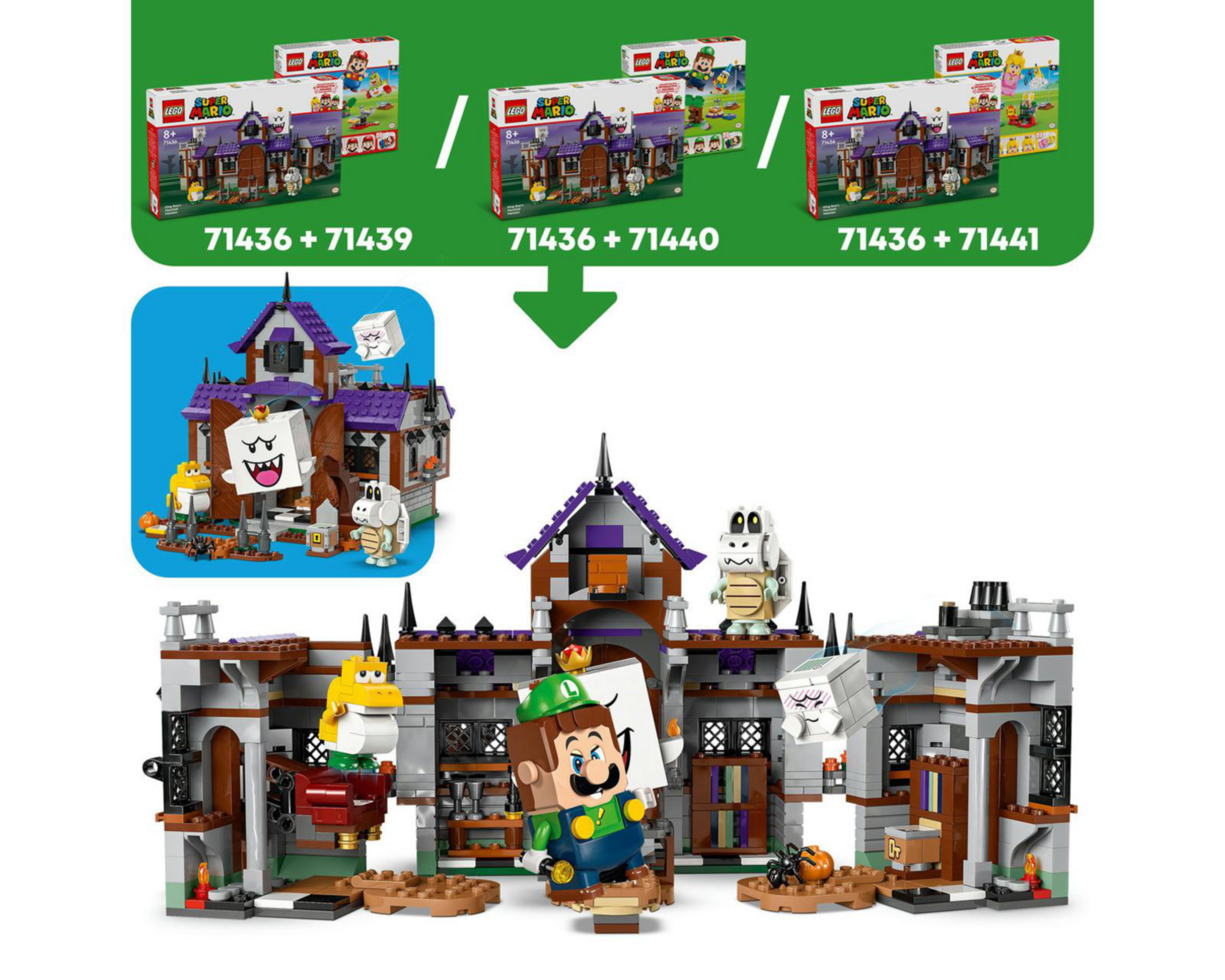 Foto 7 | LEGO Super Mario: La Mansión Encantada del Rey Boo