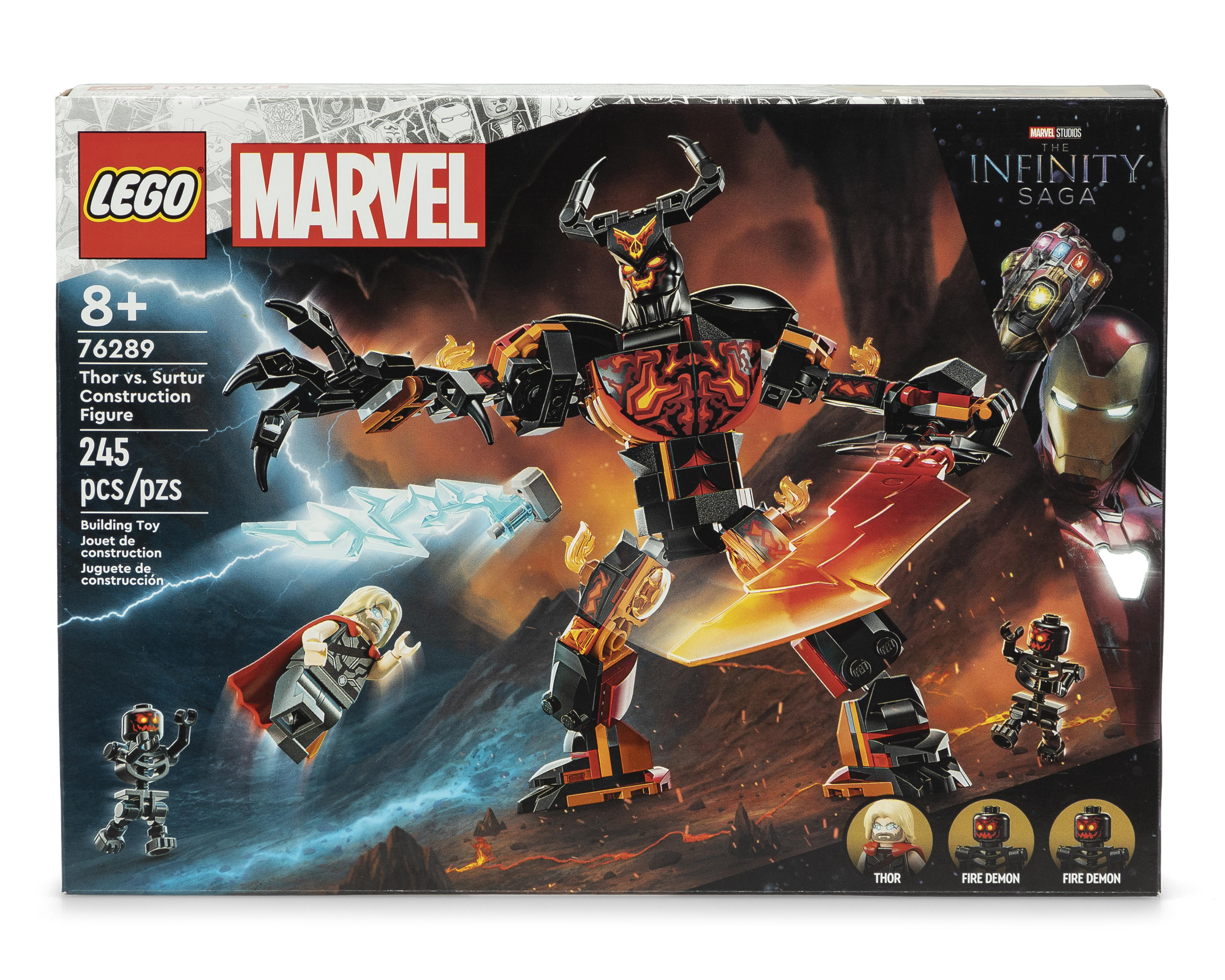 Foto 2 pulgar | LEGO Marvel: Thor vs. Figura para Construir de Surtur