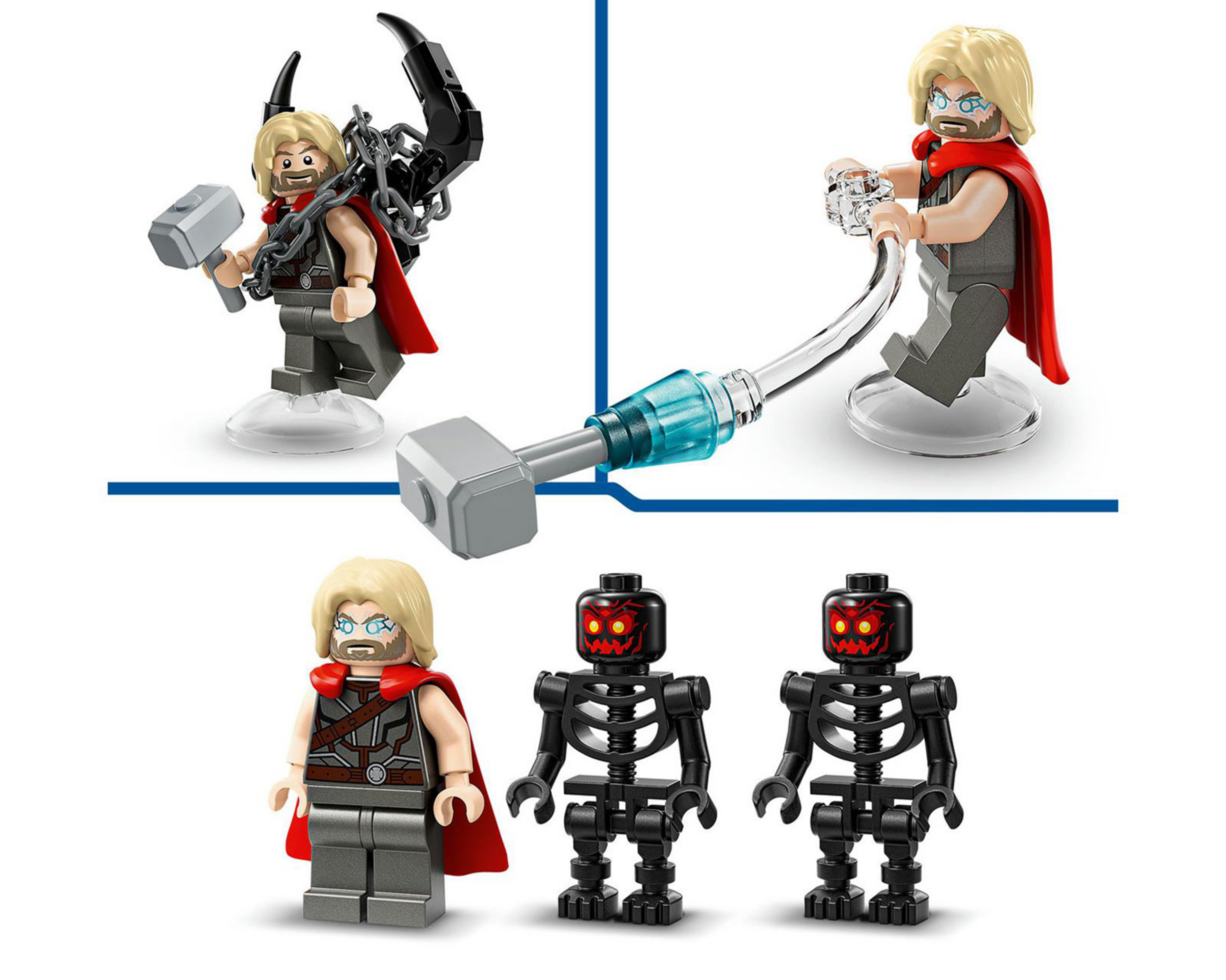Foto 9 pulgar | LEGO Marvel: Thor vs. Figura para Construir de Surtur