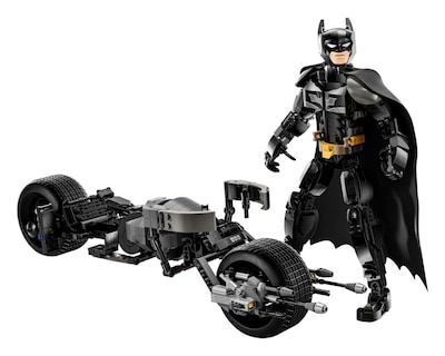 Foto 3 | Lego DC Batman: Figura para Construir: Batman y Moto Bat-Pod