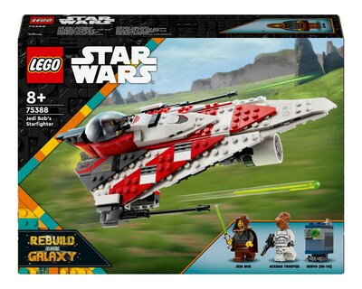 Foto 2 | LEGO Star Wars: Rebuild the Galaxy Jedi Bob's Starfighter 305 Piezas