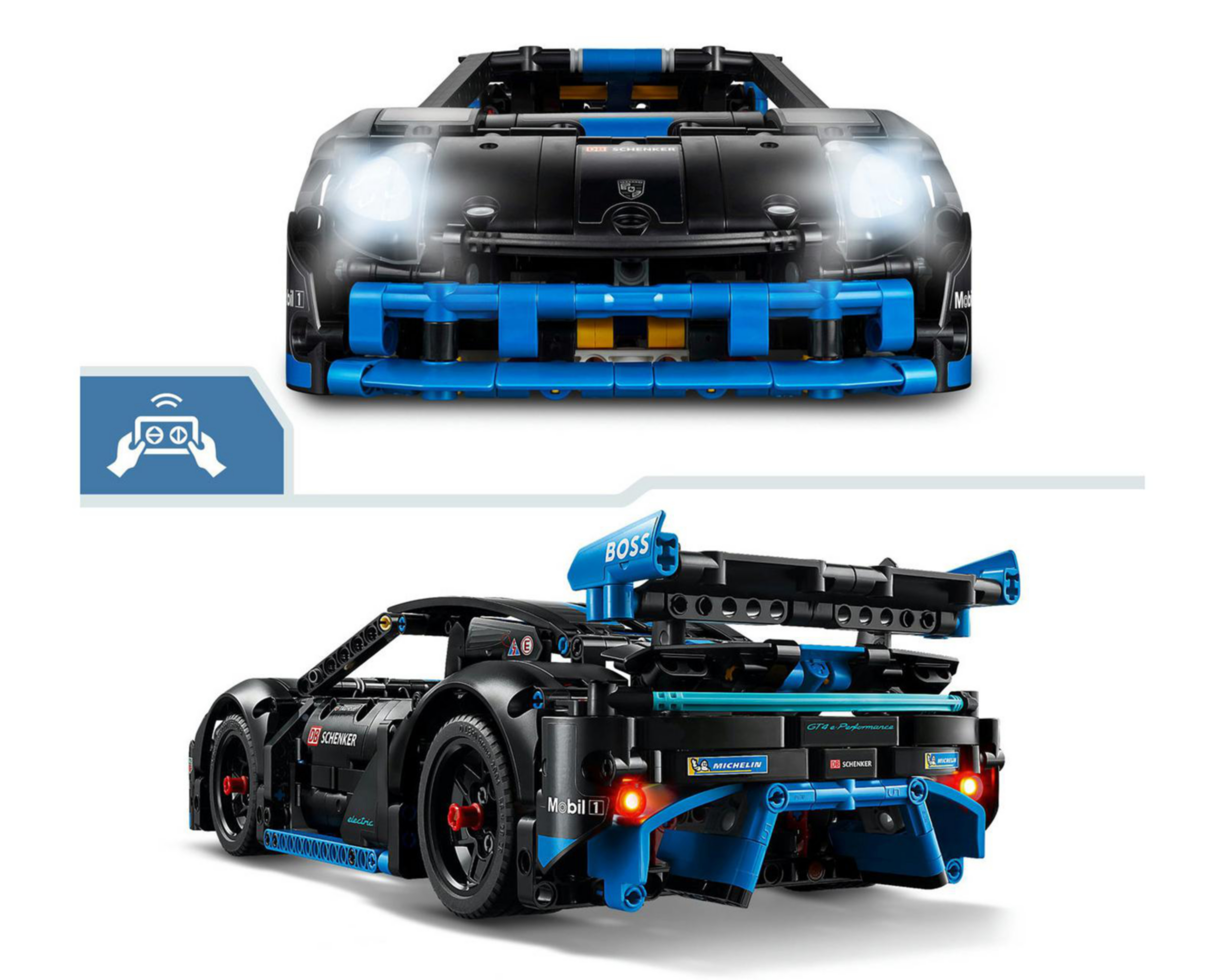 Foto 7 | LEGO Auto de Carreras Technic Porshe GT4 e-Performance