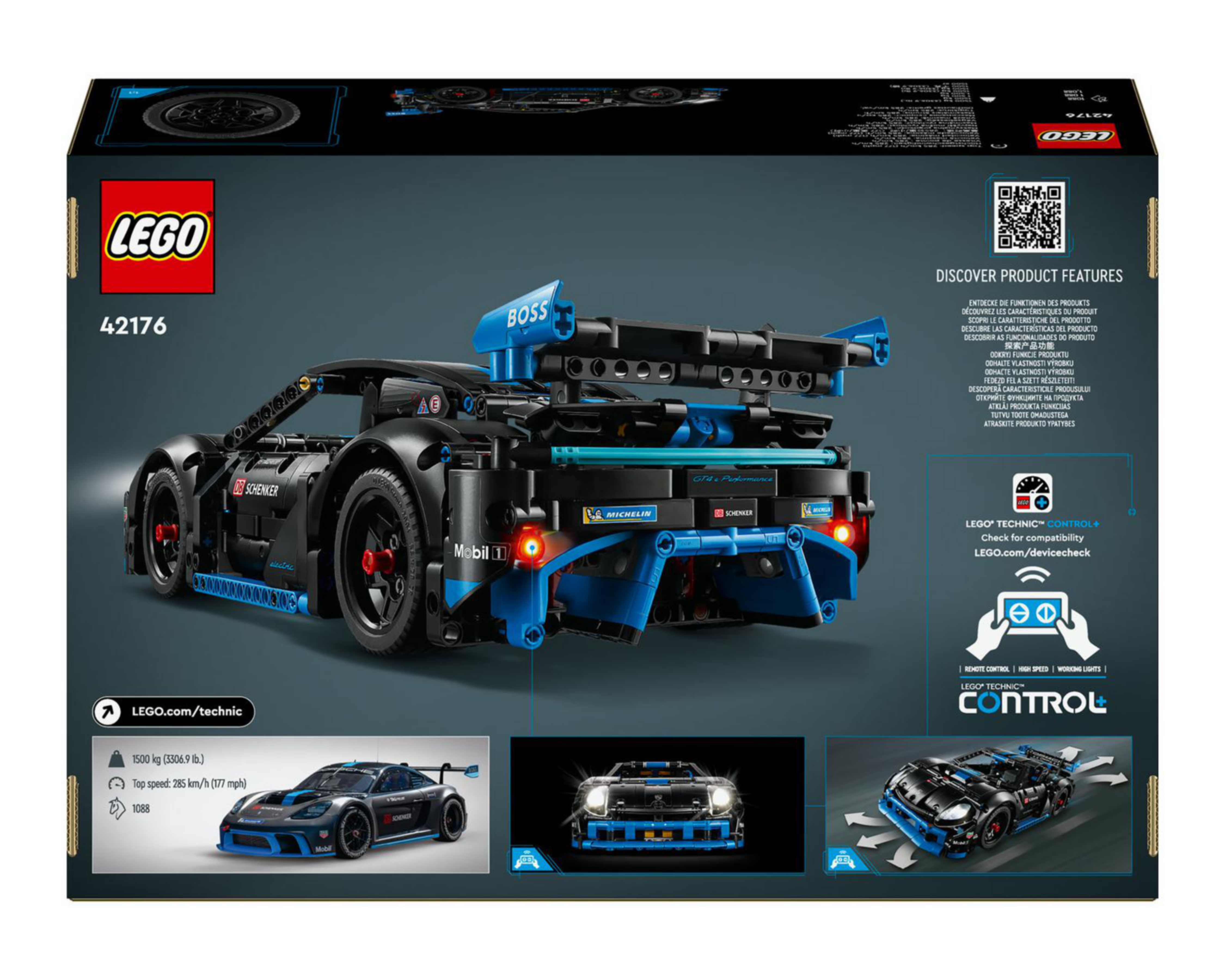 Foto 9 | LEGO Auto de Carreras Technic Porshe GT4 e-Performance