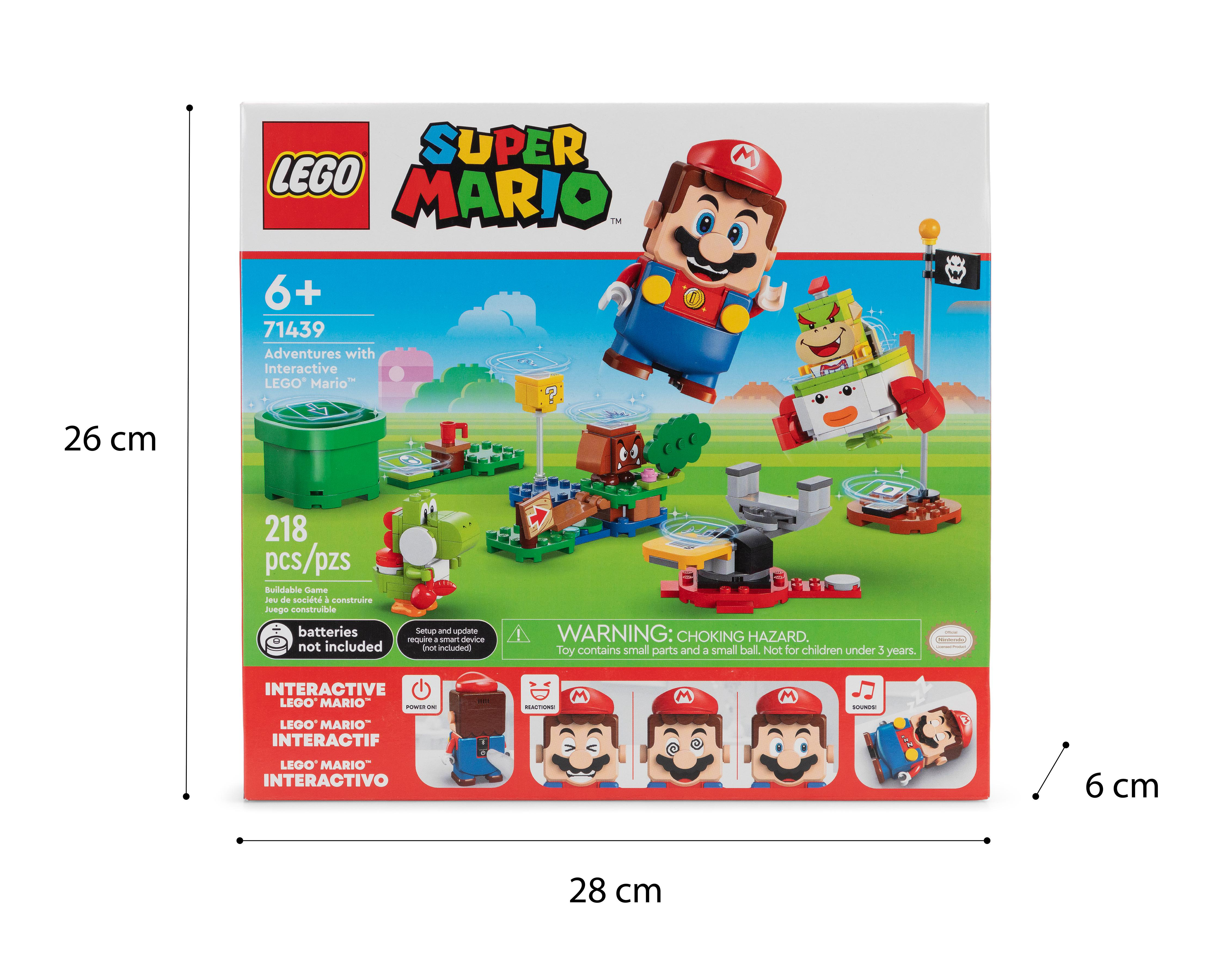 Foto 4 pulgar | LEGO Super Mario: Aventuras Interactivas con Lego Mario