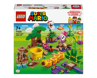 Foto 2 | LEGO Super Mario: Set de la Jungla Sirope