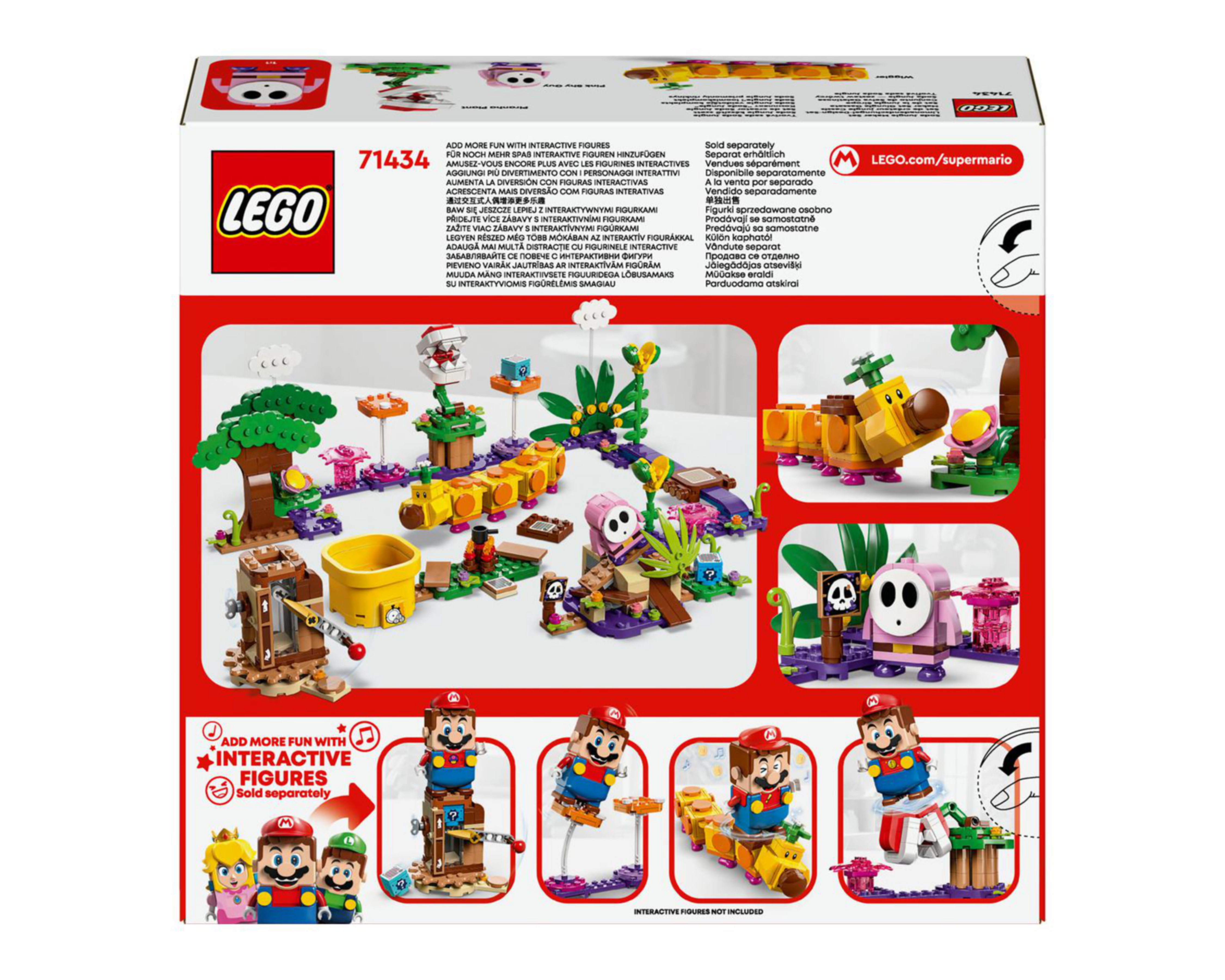 Foto 9 | LEGO Super Mario: Set de la Jungla Sirope