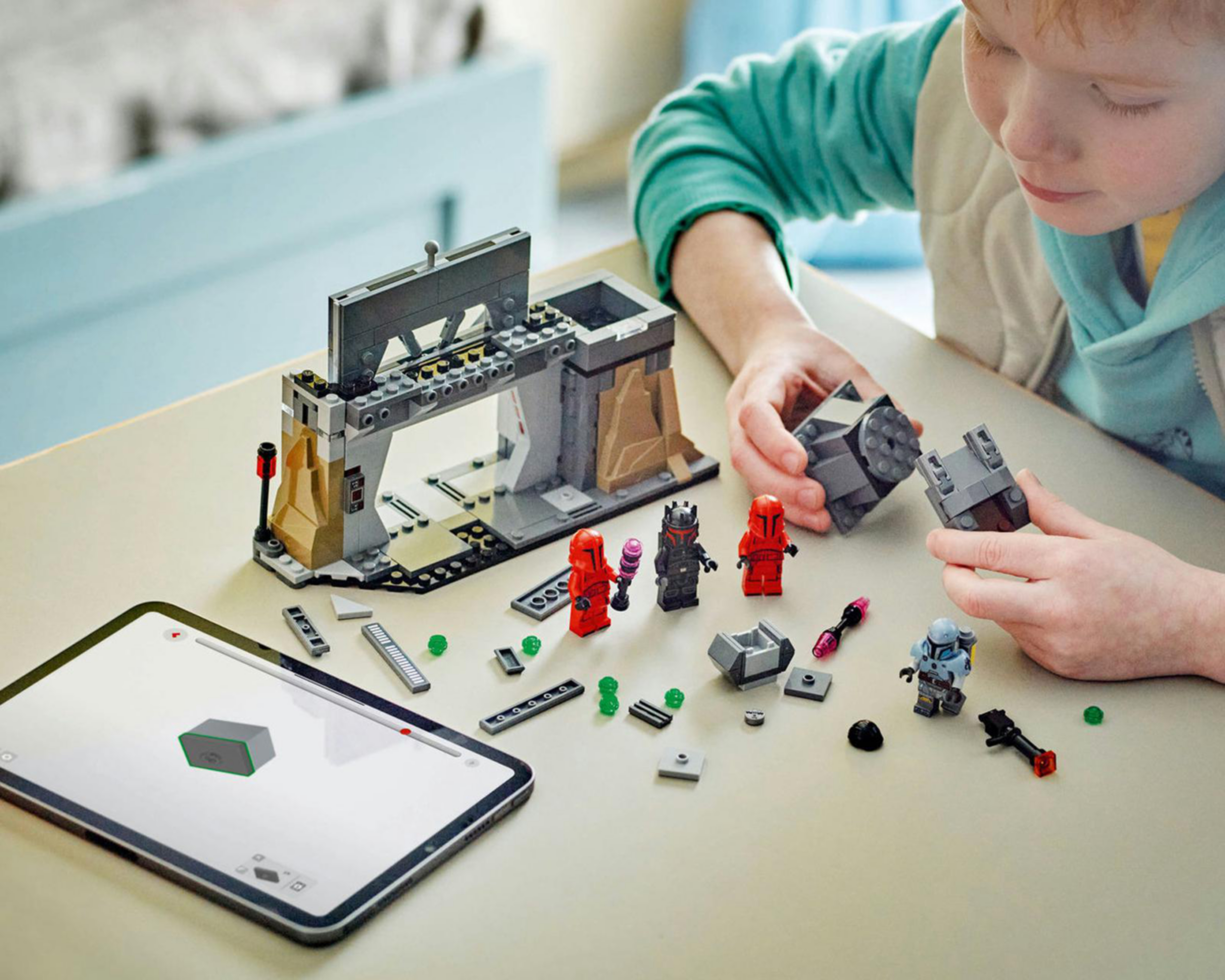 Foto 5 pulgar | LEGO Star Wars: Batalla entre Paz Vizsla y Moff Gideon