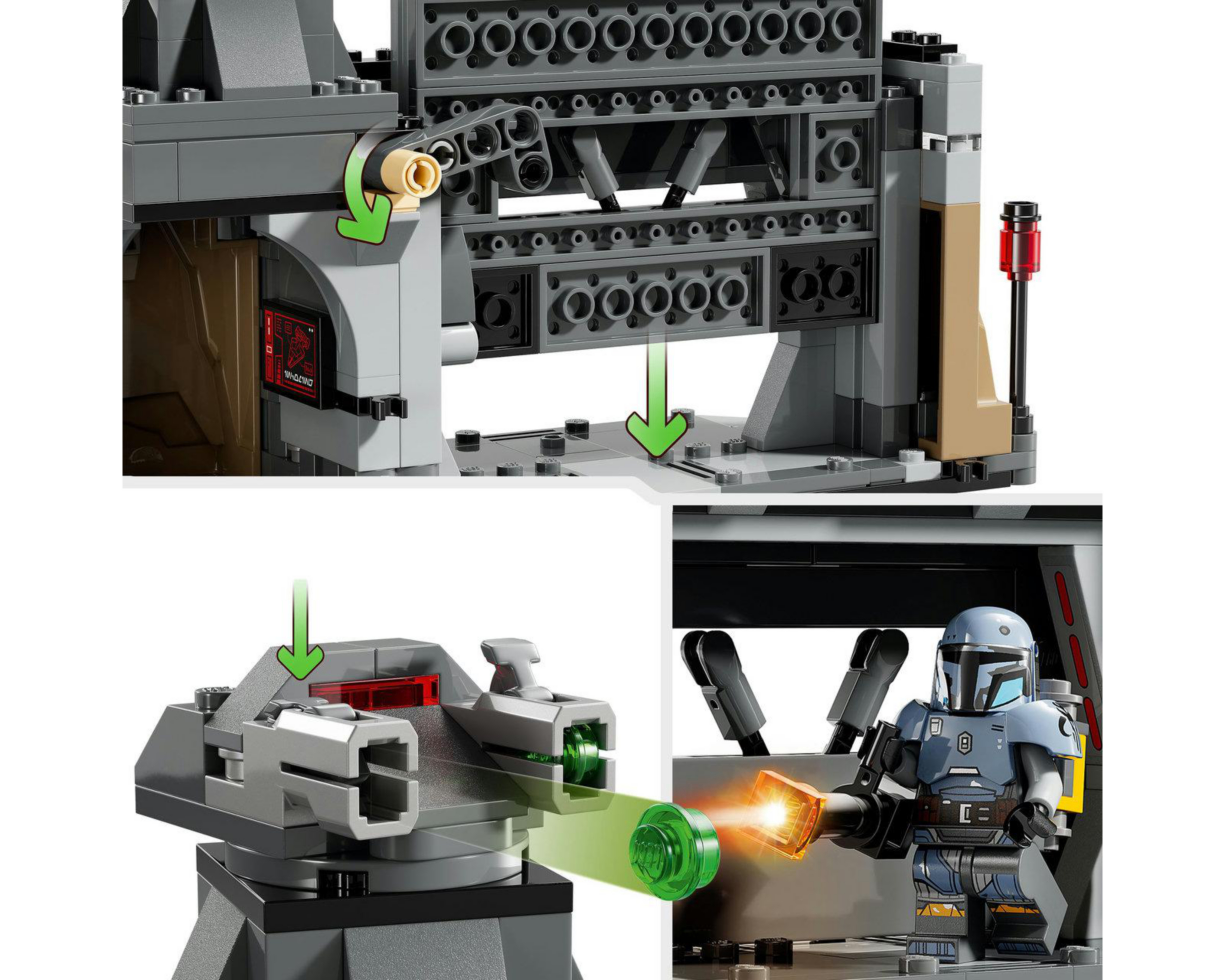 Foto 8 | LEGO Star Wars: Batalla entre Paz Vizsla y Moff Gideon