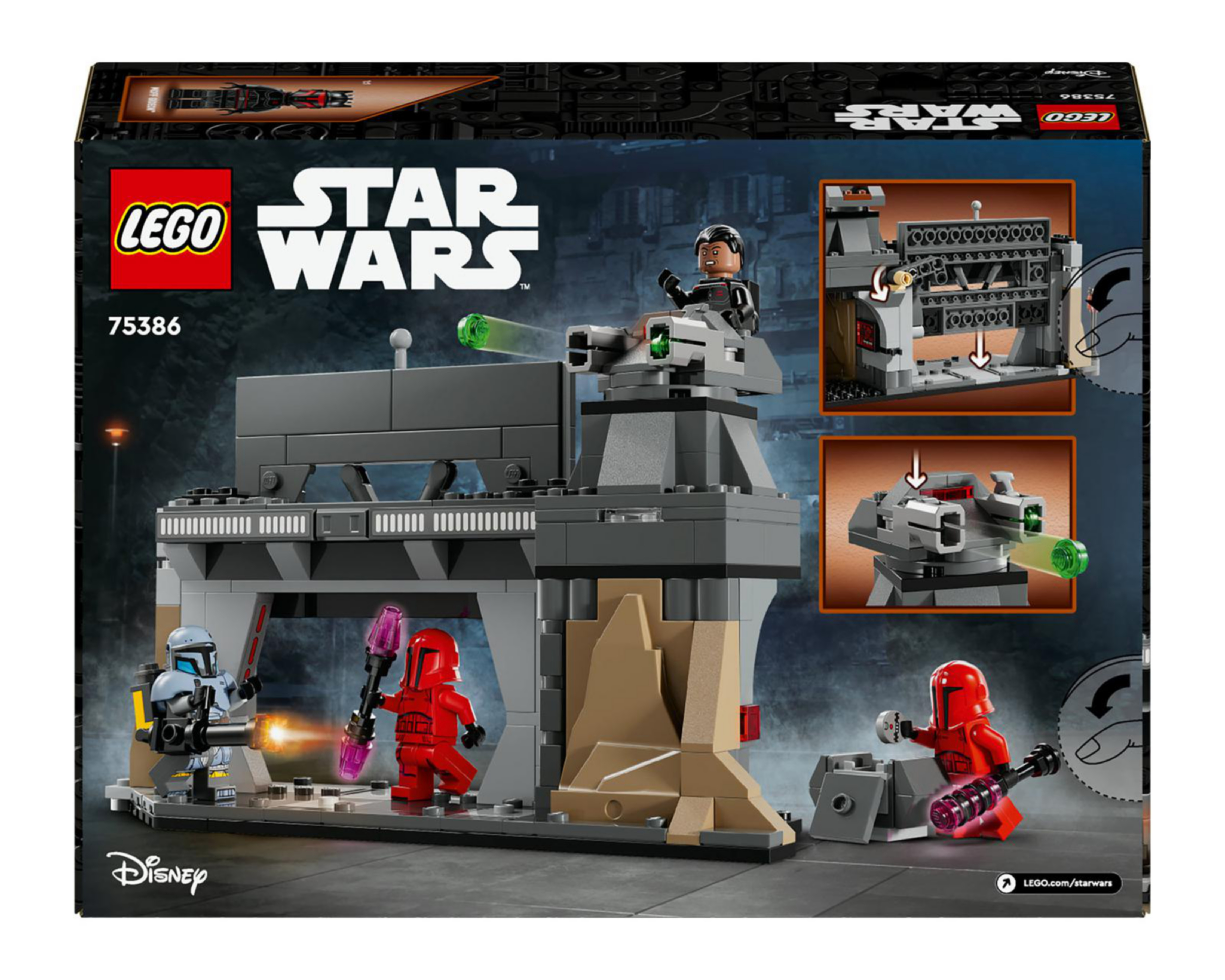 Foto 10 pulgar | LEGO Star Wars: Batalla entre Paz Vizsla y Moff Gideon