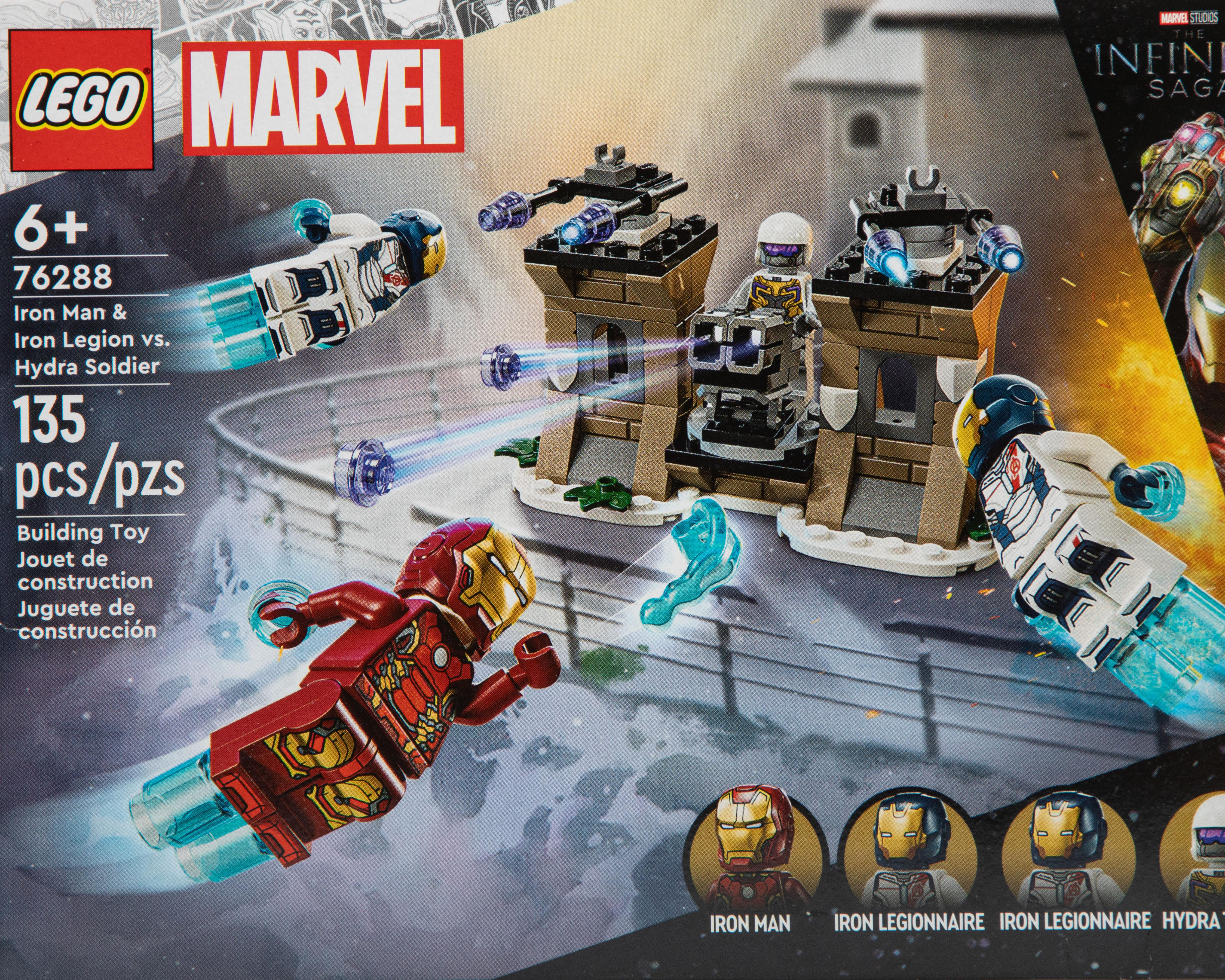 Foto 3 | LEGO Marvel: Iron Man y Legión de Hierro vs. Soldado de Hydra