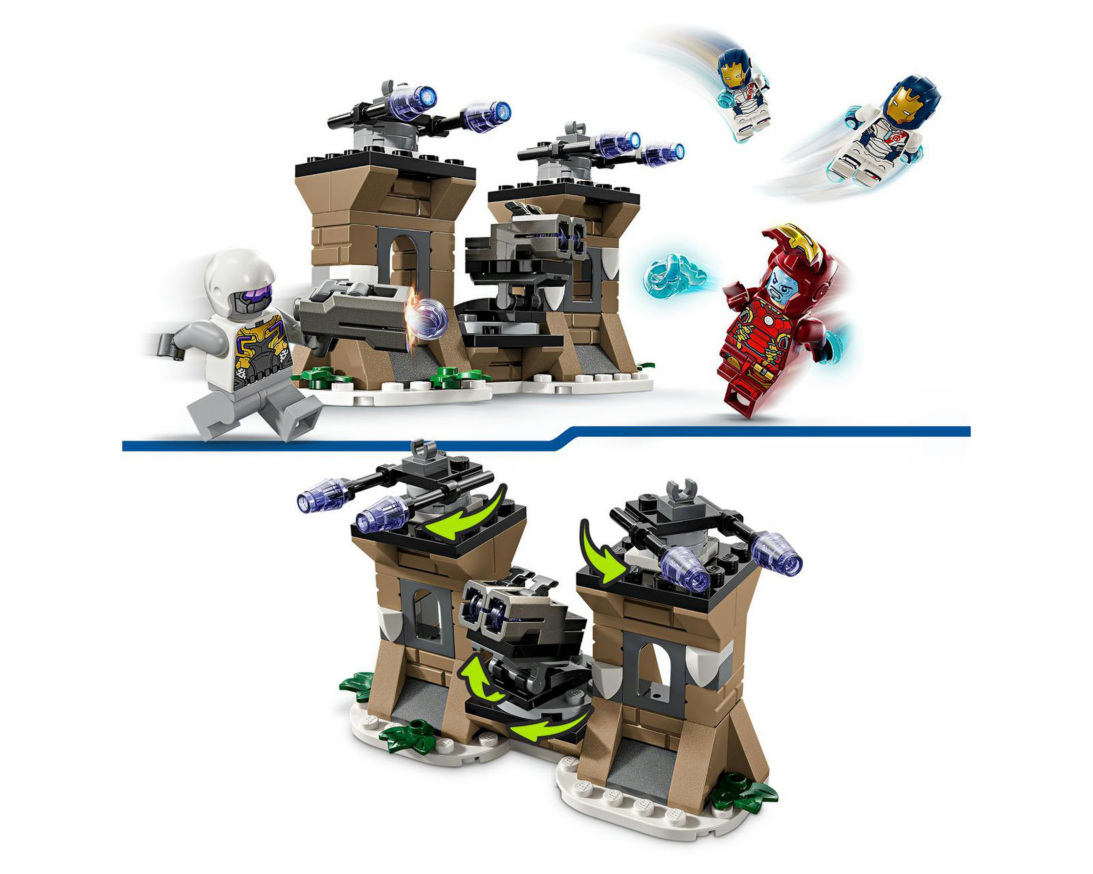 Foto 8 pulgar | LEGO Marvel: Iron Man y Legión de Hierro vs. Soldado de Hydra