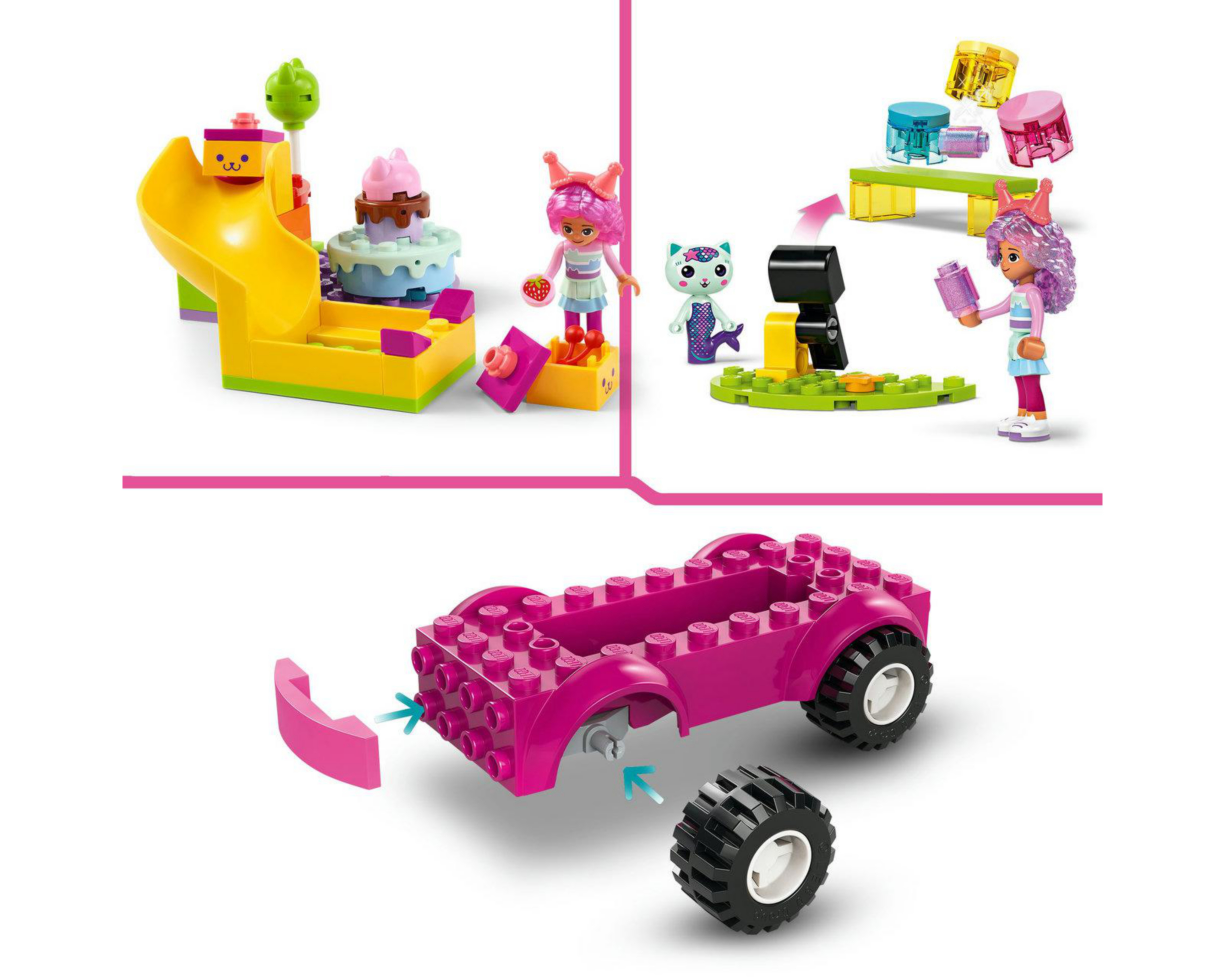 Foto 9 pulgar | LEGO Gabby's Dollhouse: Party Room 252 Piezas