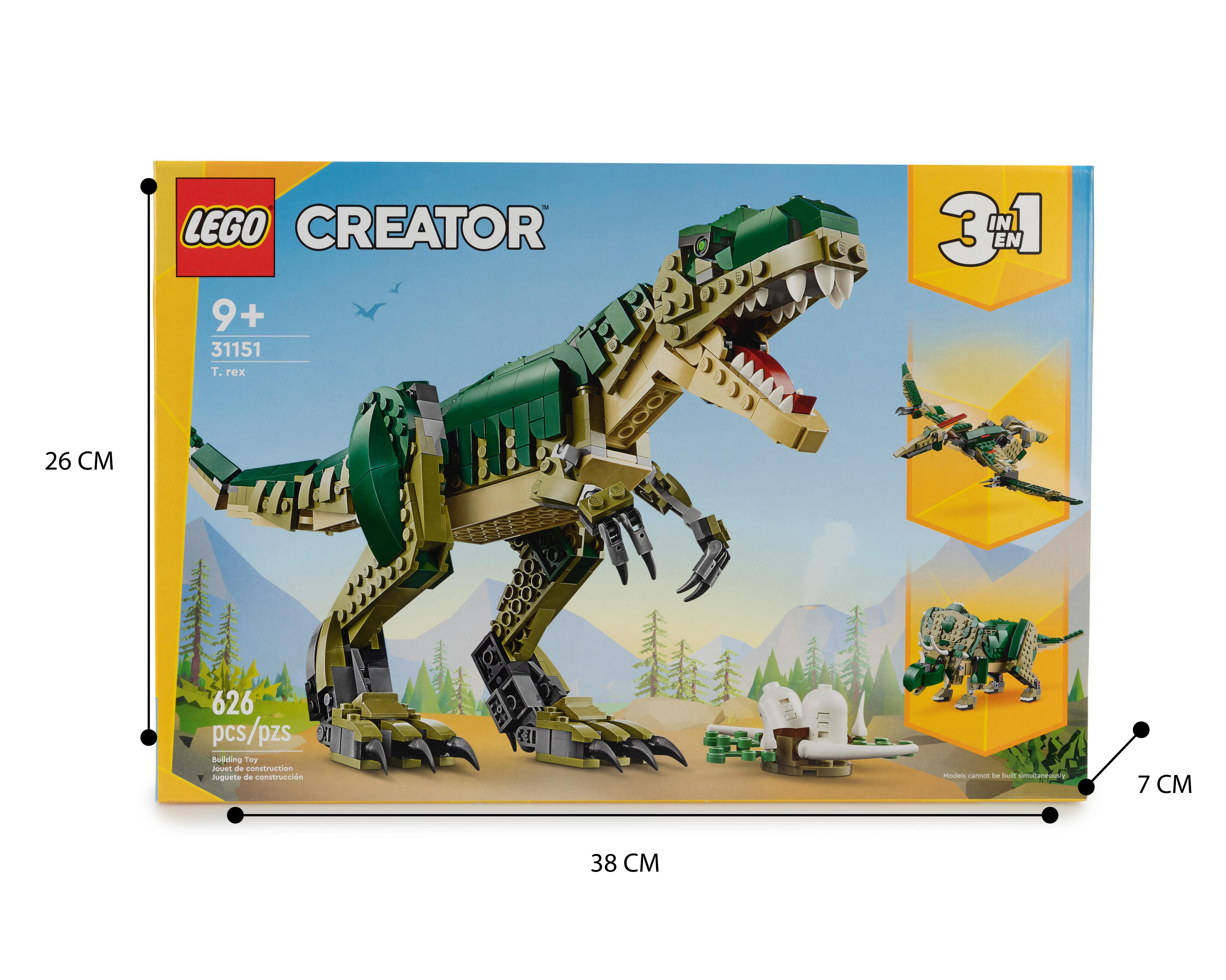 Foto 2 pulgar | LEGO Creator 3 en 1: T. Rex