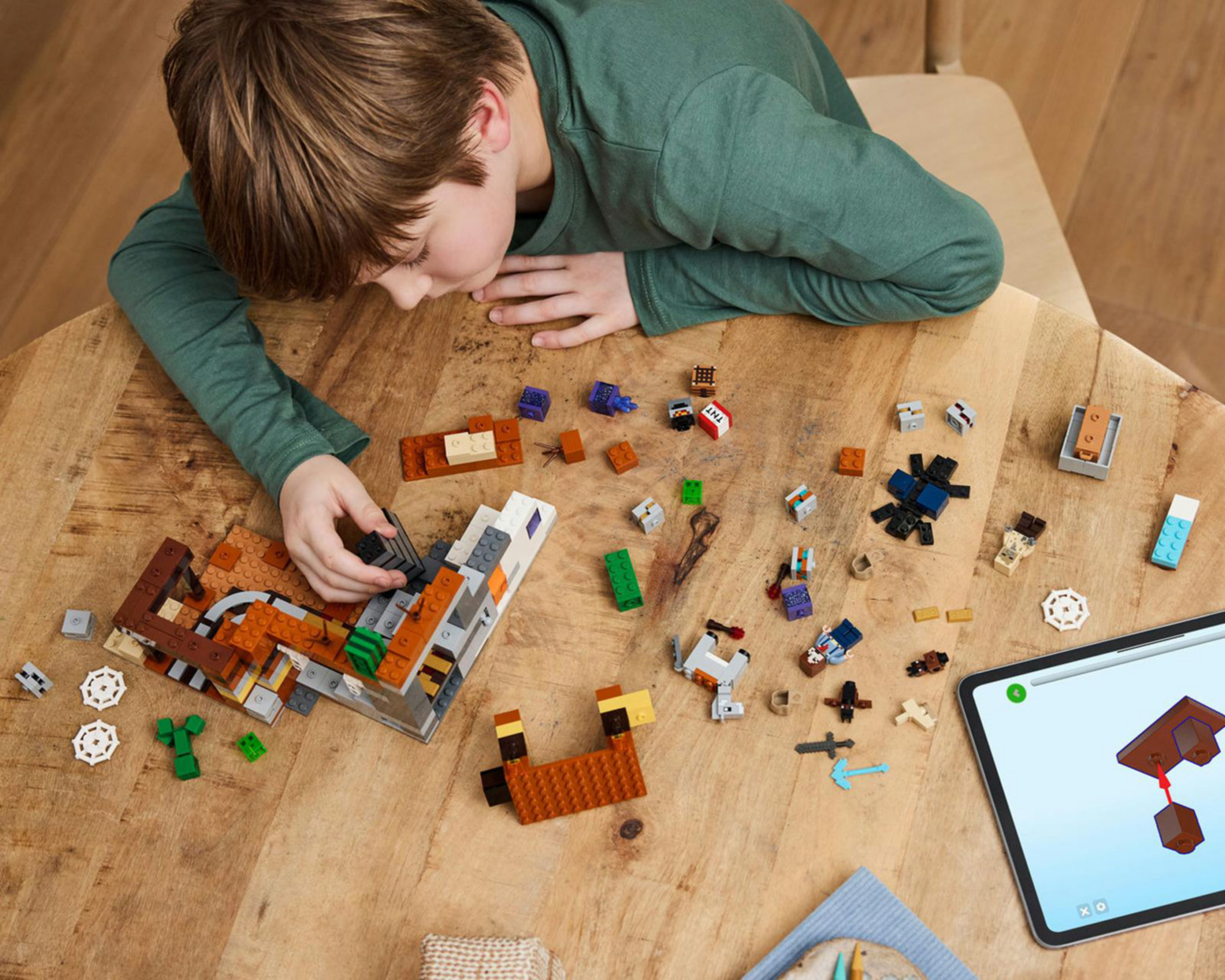 Foto 4 | LEGO Minecraft: El Pozo de Mina de Los Páramos