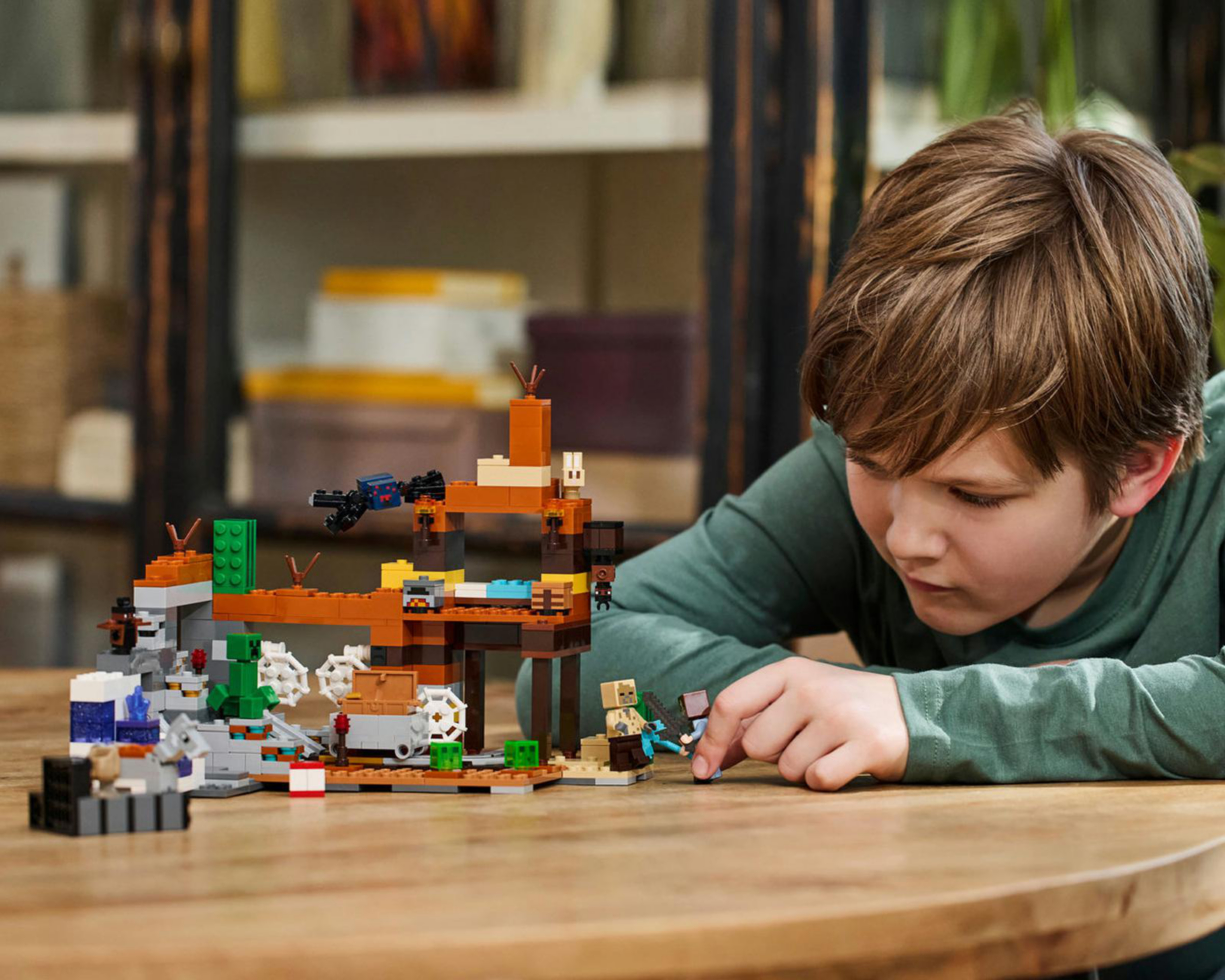 Foto 5 | LEGO Minecraft: El Pozo de Mina de Los Páramos