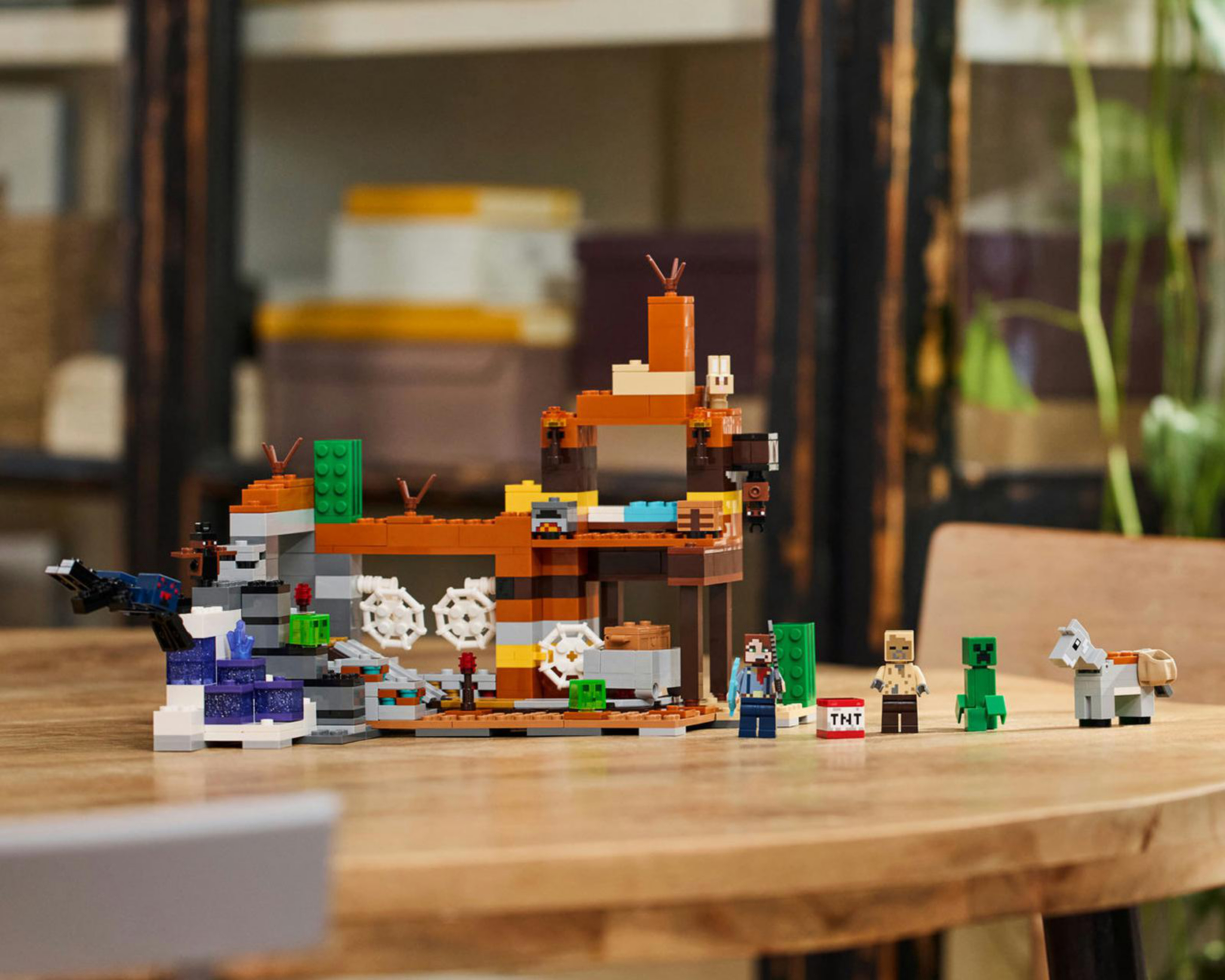 Foto 6 | LEGO Minecraft: El Pozo de Mina de Los Páramos