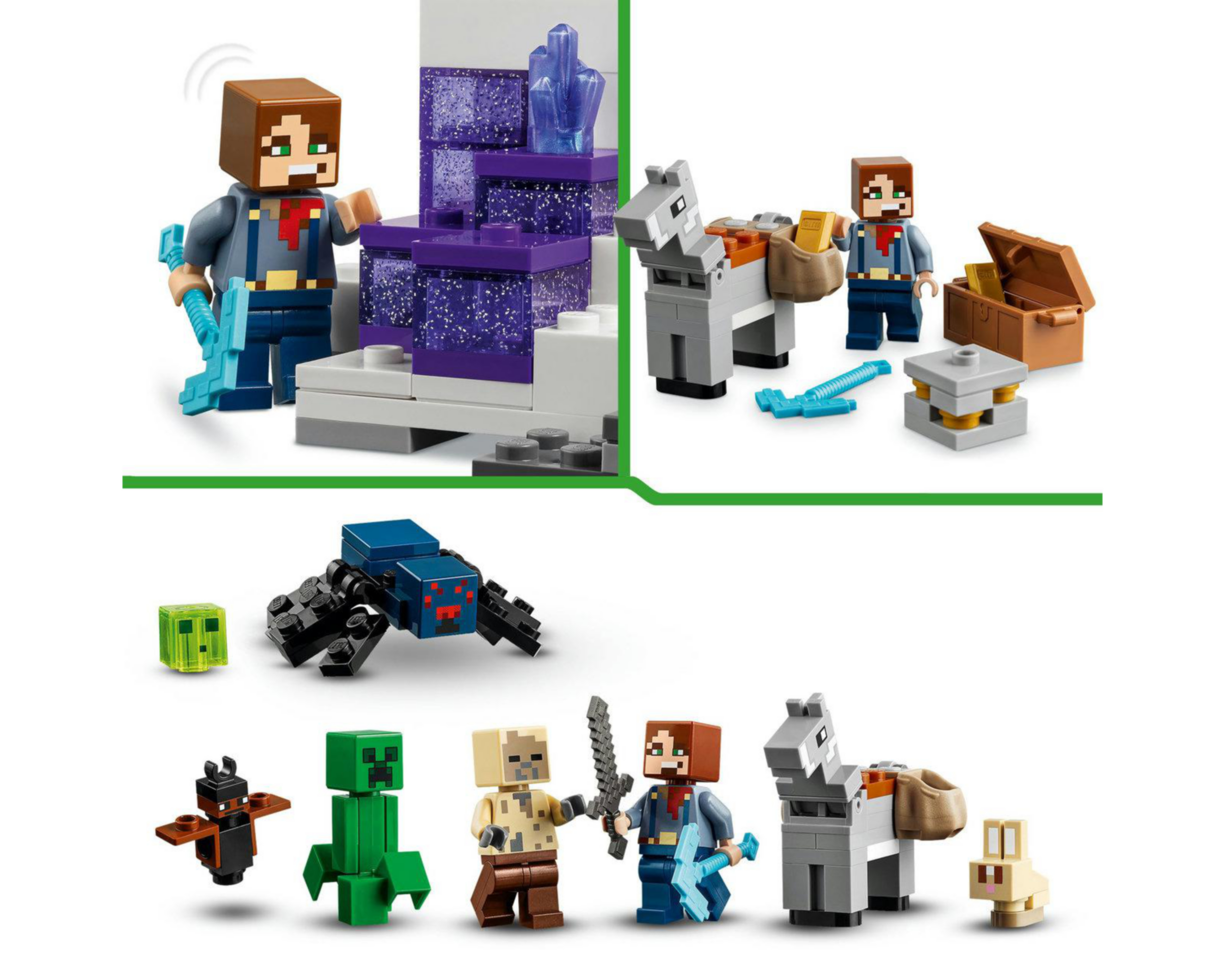 Foto 9 pulgar | LEGO Minecraft: El Pozo de Mina de Los Páramos