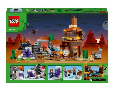 Foto 9 | LEGO Minecraft: El Pozo de Mina de Los Páramos