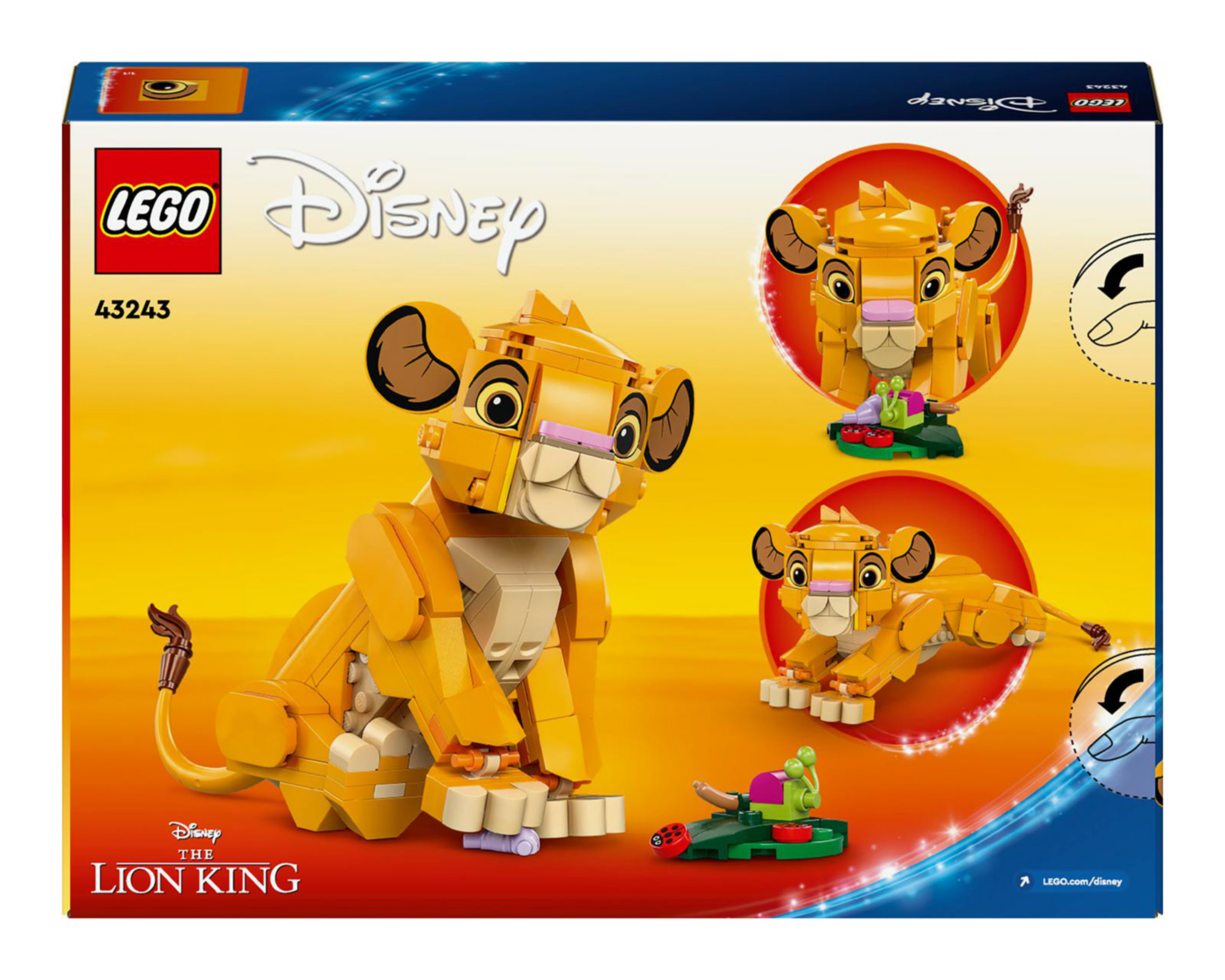 Foto 9 | LEGO Disney El Rey León: Simba Joven