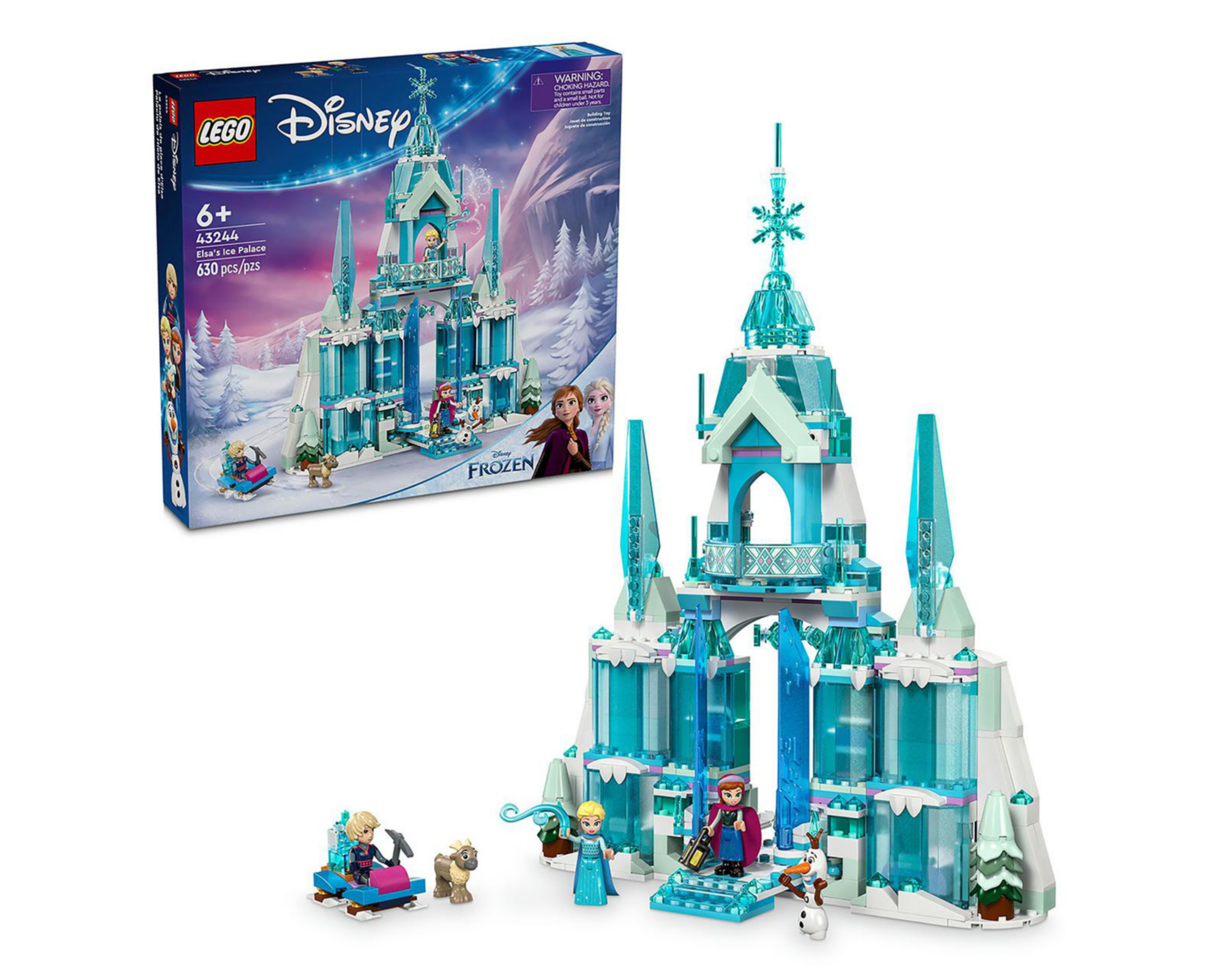 Foto 1 | LEGO Disney: Palacio de Hielo de Elsa