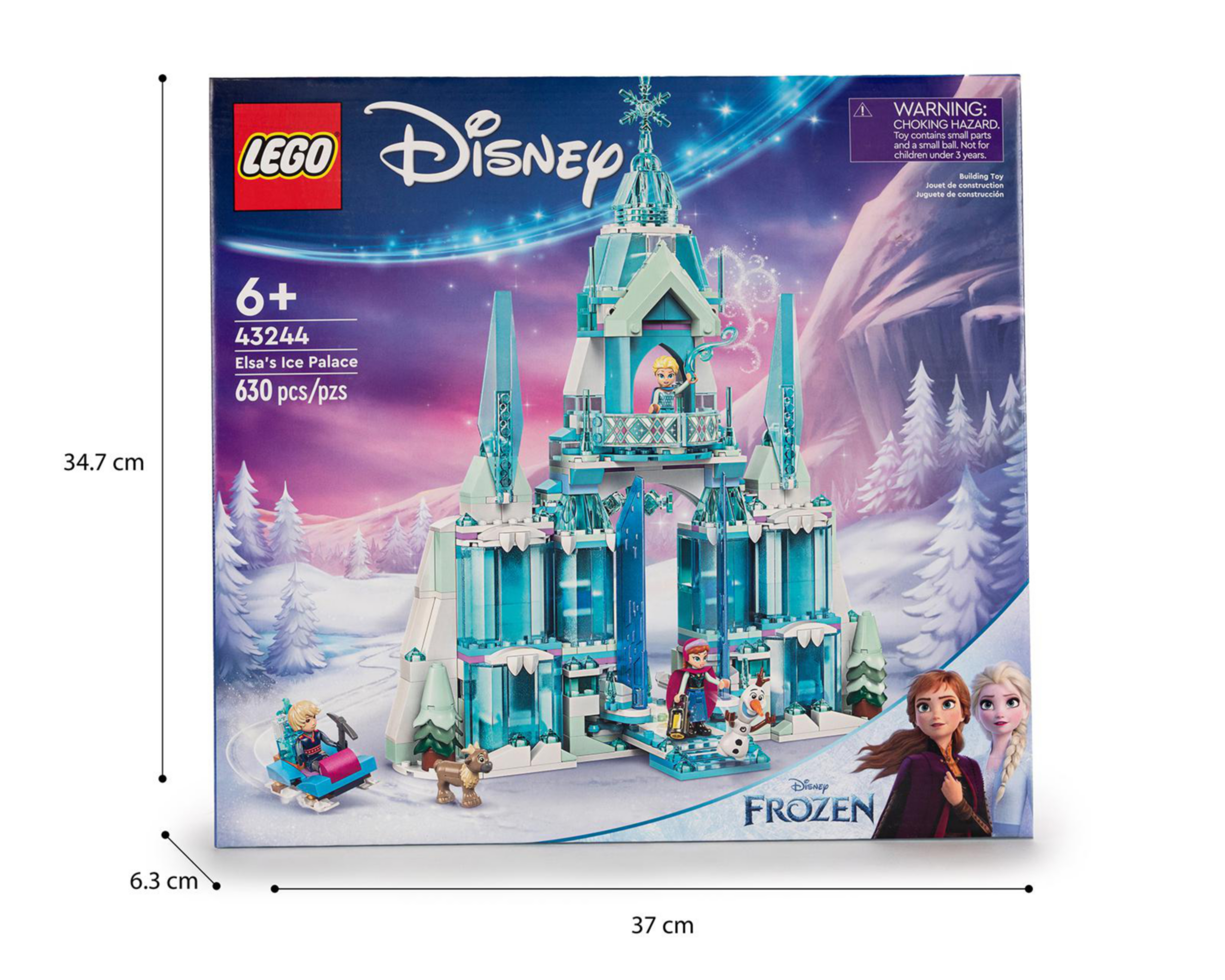 Foto 11 pulgar | LEGO Disney: Palacio de Hielo de Elsa