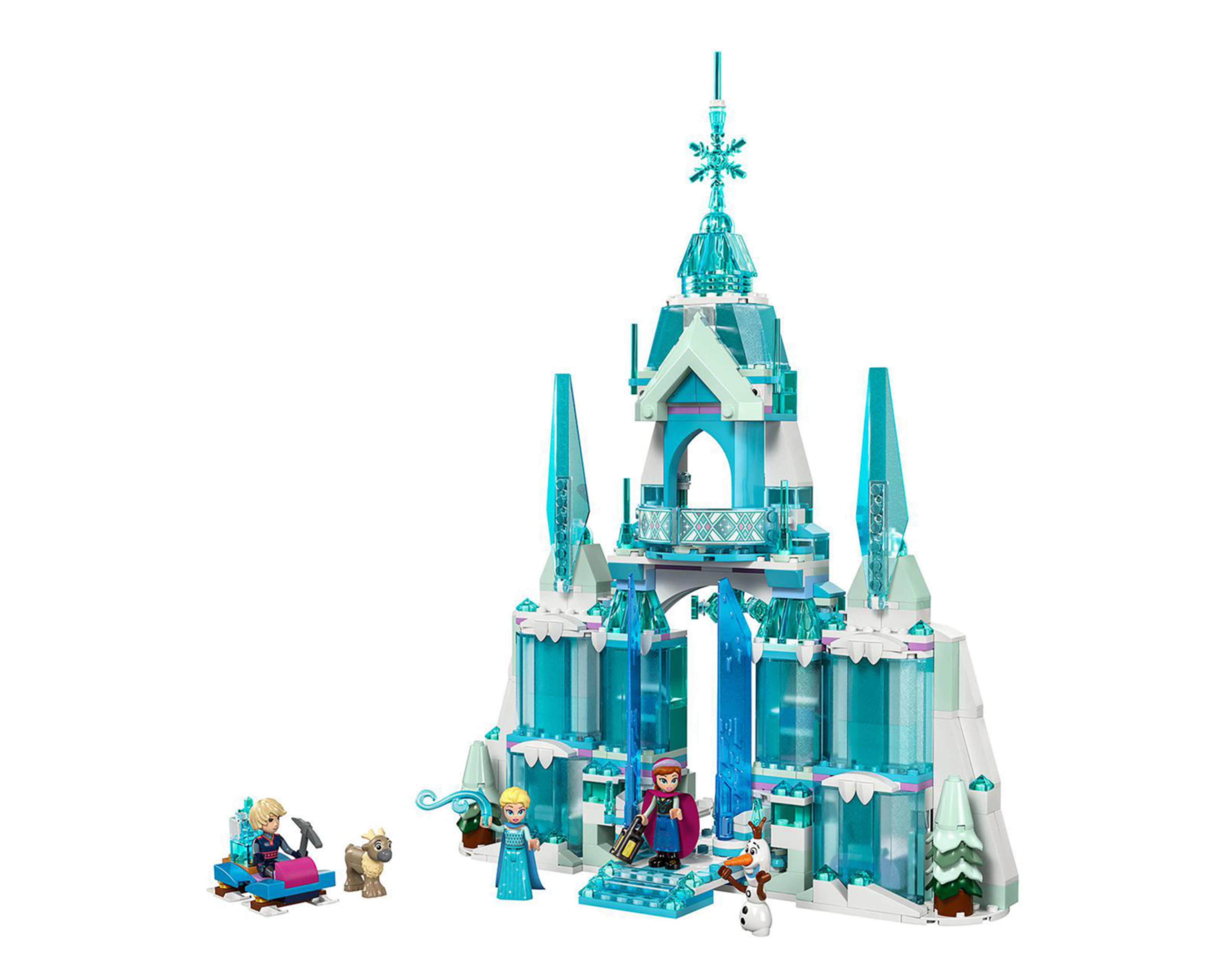 Foto 4 pulgar | LEGO Disney: Palacio de Hielo de Elsa